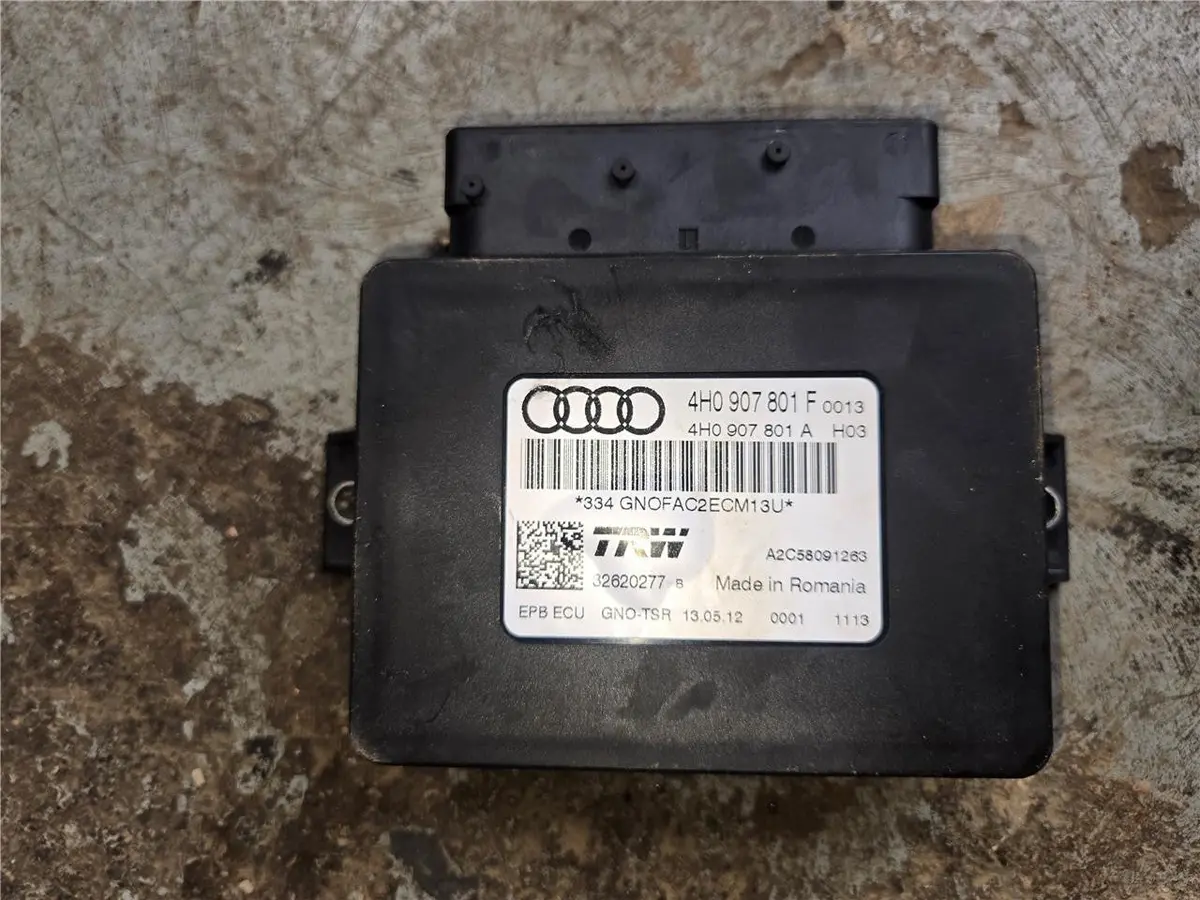 2012 - 2018 Audi A6 - S8 Rs7 Parking Brake Control Module 4H0 907 801 F Oem 1