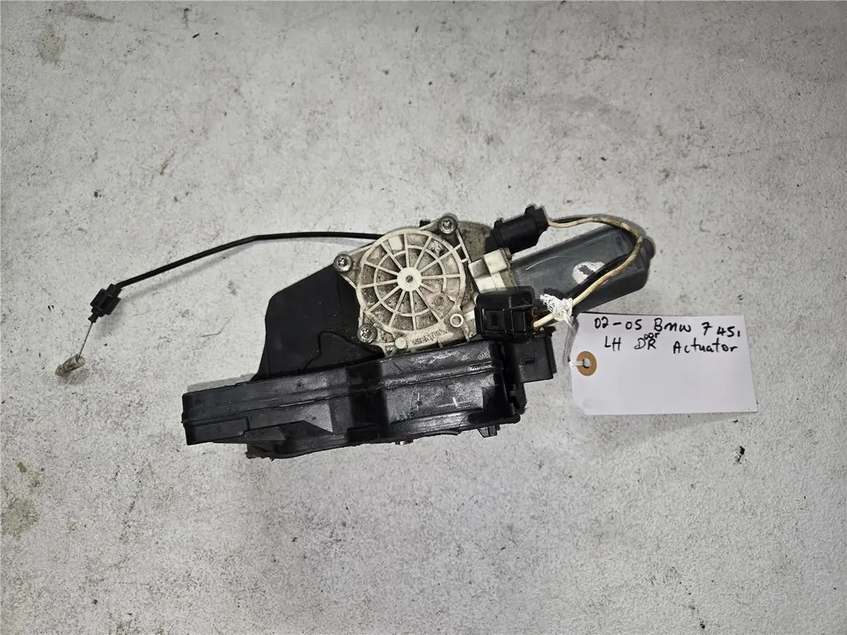 2002 - 2005 Bmw 745I Left Door Actuator 51217202123 Oem 1