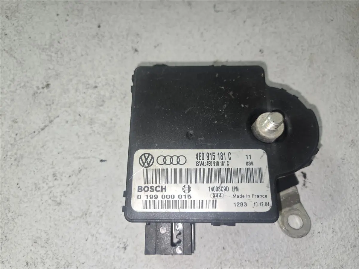 2004 Audi A8 Battery Voltage Control Module Unit 4E0 915 181 C Oem 1