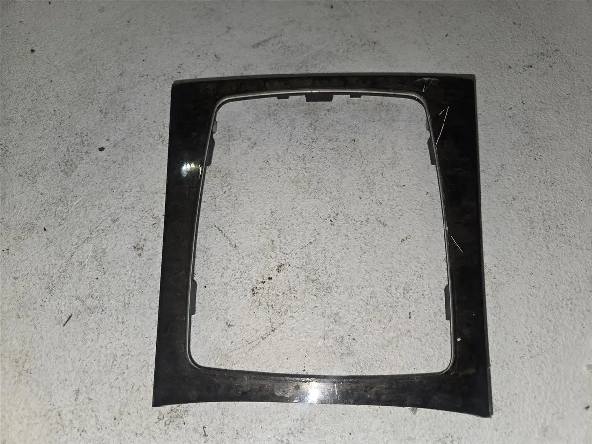 08-15 Benz C300 W204 Center Console Shift Shifter Bezel Trim A 204 680 3407 Oem 1