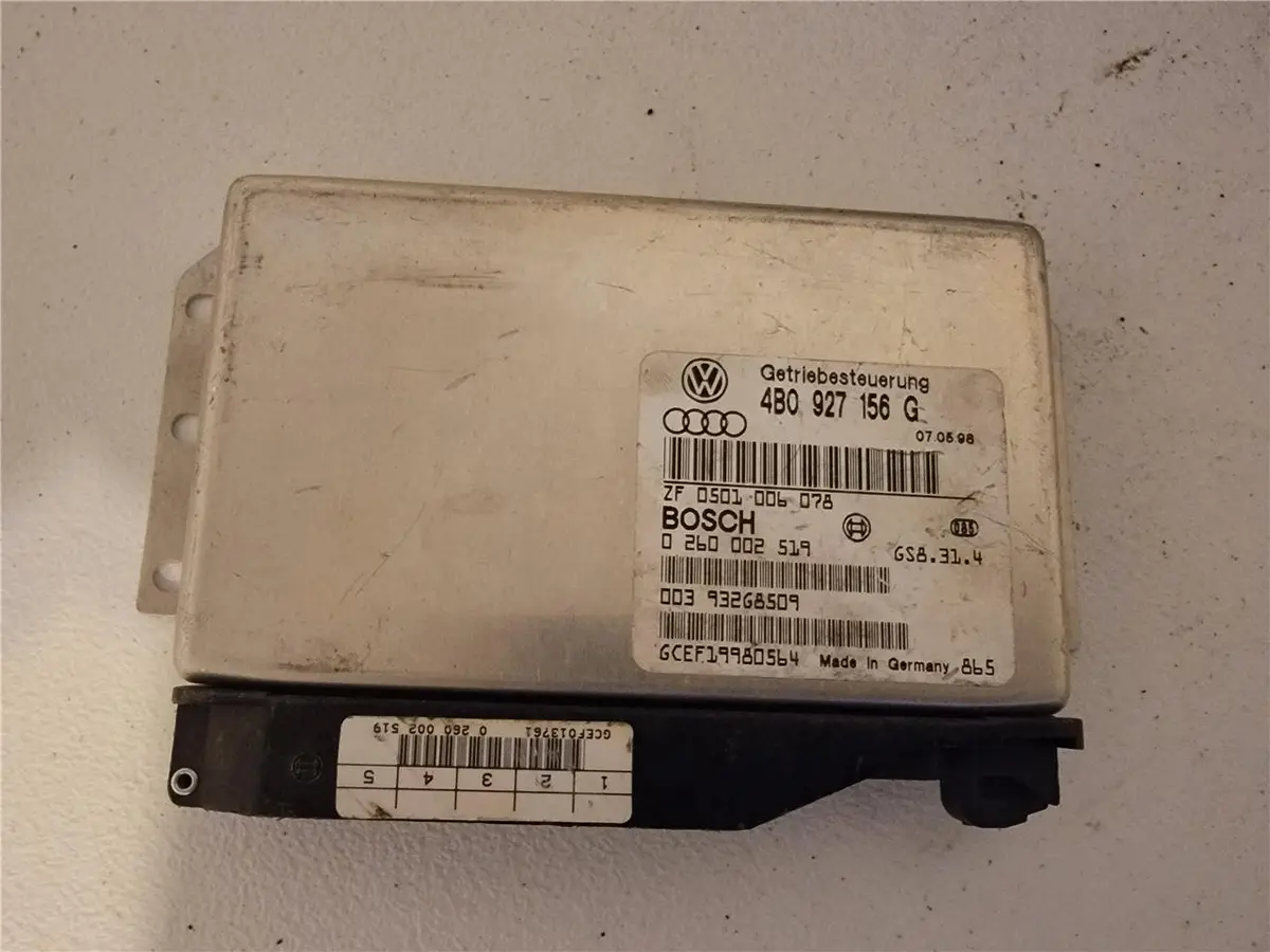 1998 - 2004 Audi A4 A6 Vw Passat Transmission Control Unit Ecu 4B0 927 156 G Oem 1