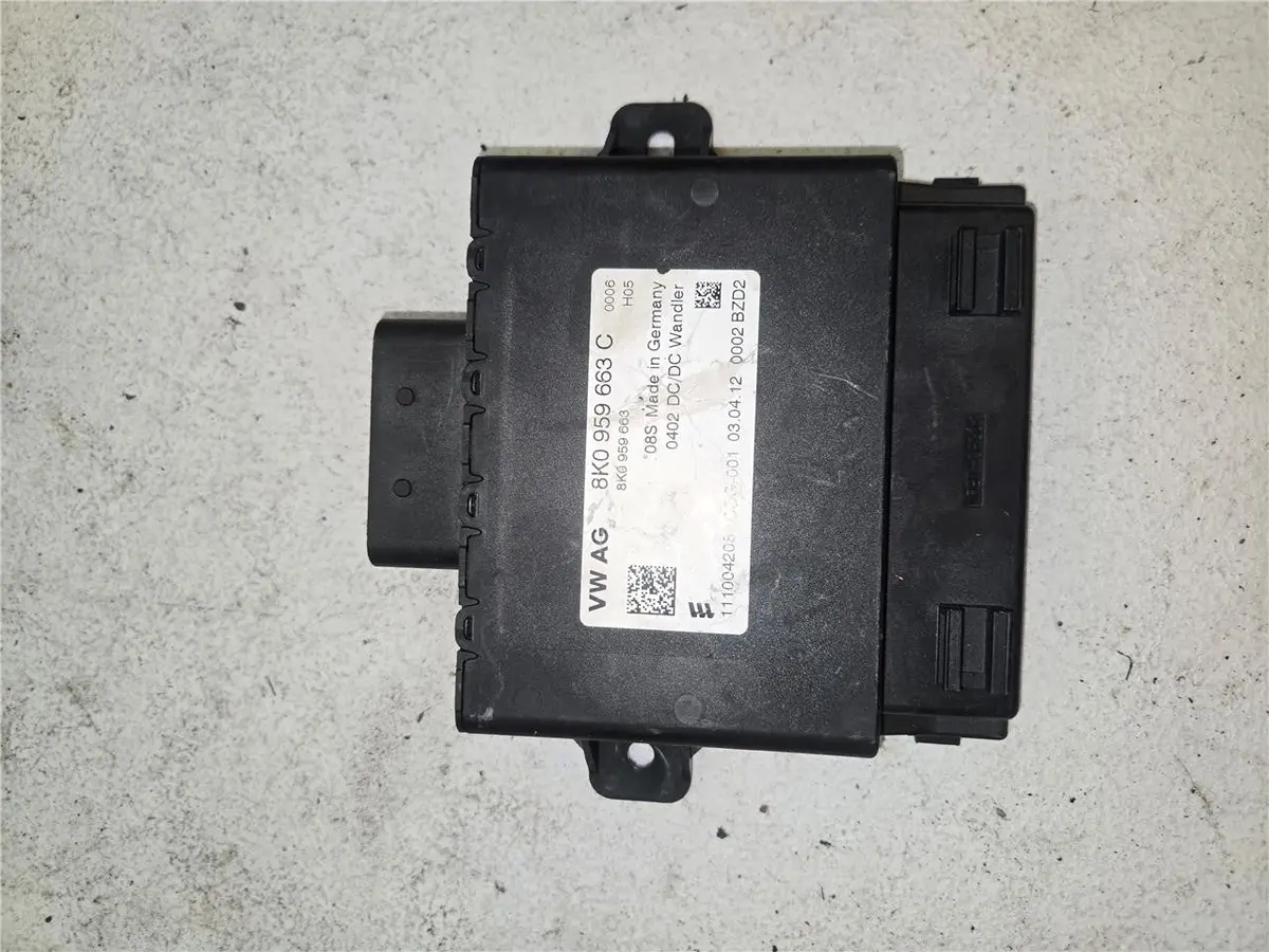 2011 - 2018 Audi A8l Voltage Stabilizer Regulator Module 8K0-959-663-C Oem 1
