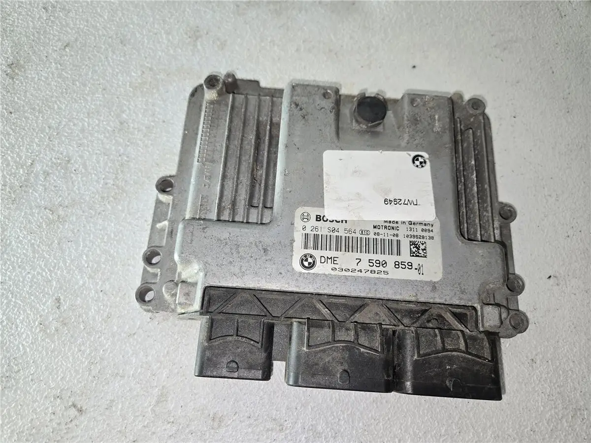2008 - 2010 Mini Cooper R56 1.6L Ecu Ecm Engine Control Module 7 590 859-01 Oem 1