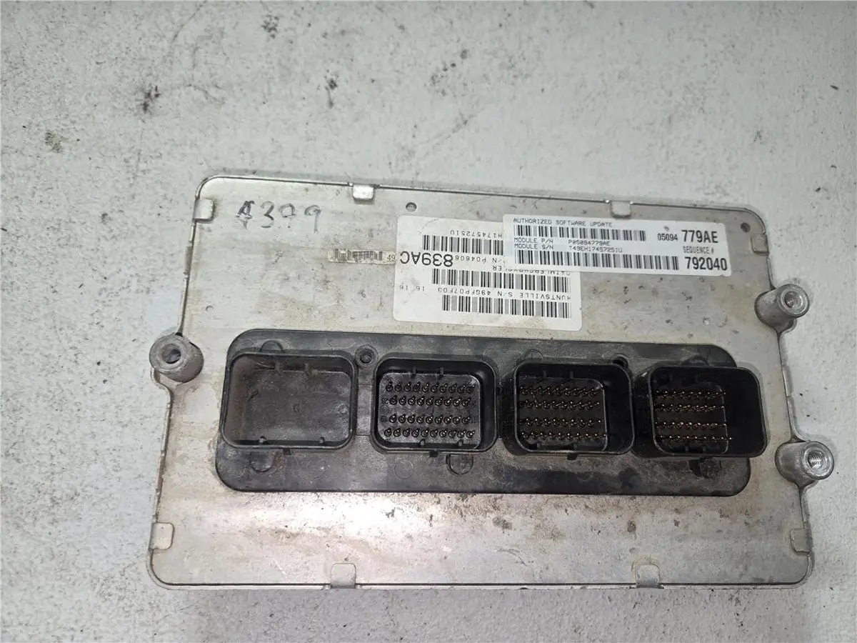 2006 Dodge Charger 5.7L Engine Computer Control Ecm Pcm Ecu P05094779ae Oem 1