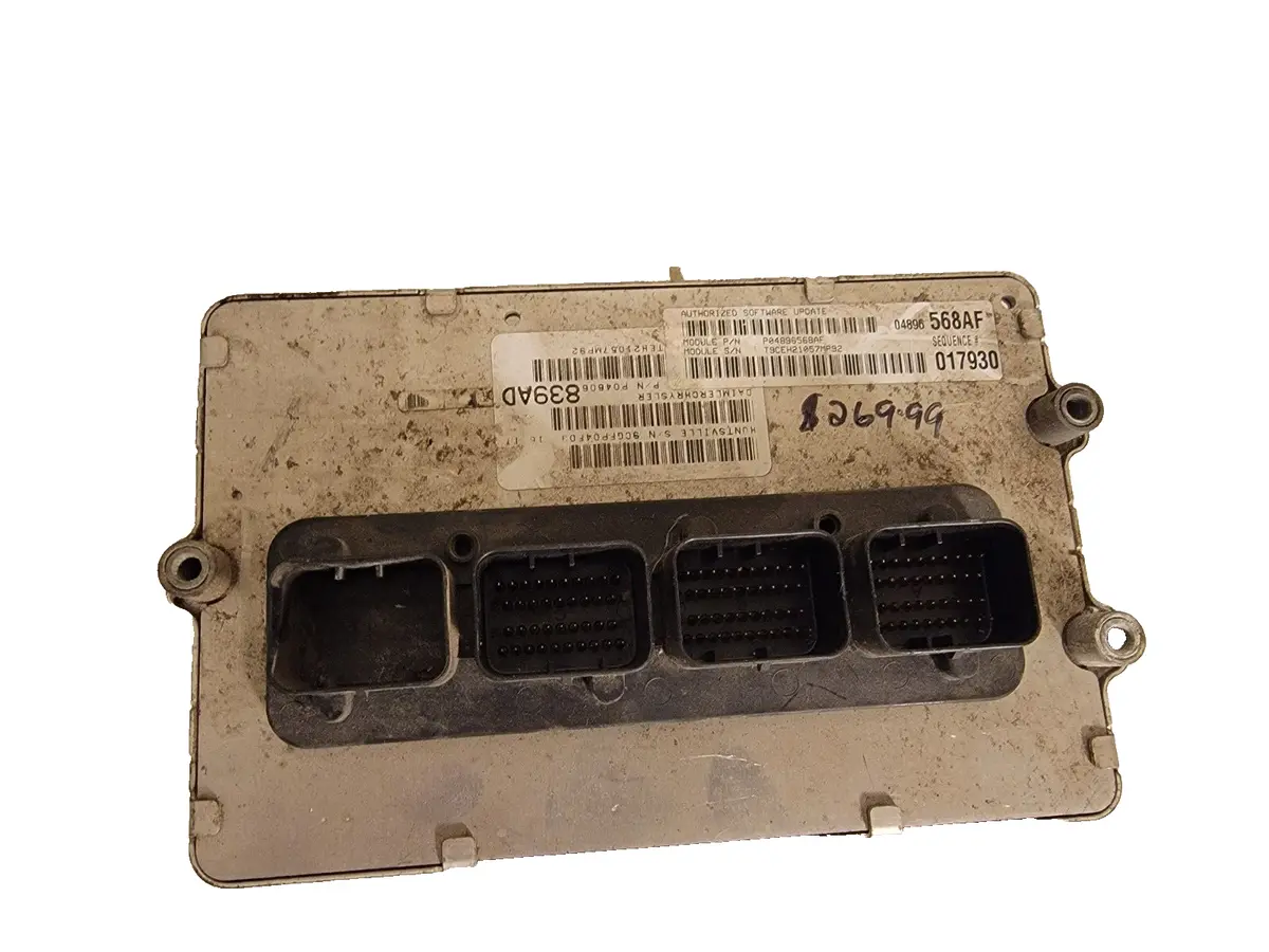 06 Charger  Chrysler 300 Hemi 5.7 Engine Computer Module Ecm Ecu 04896568Af Oem 1