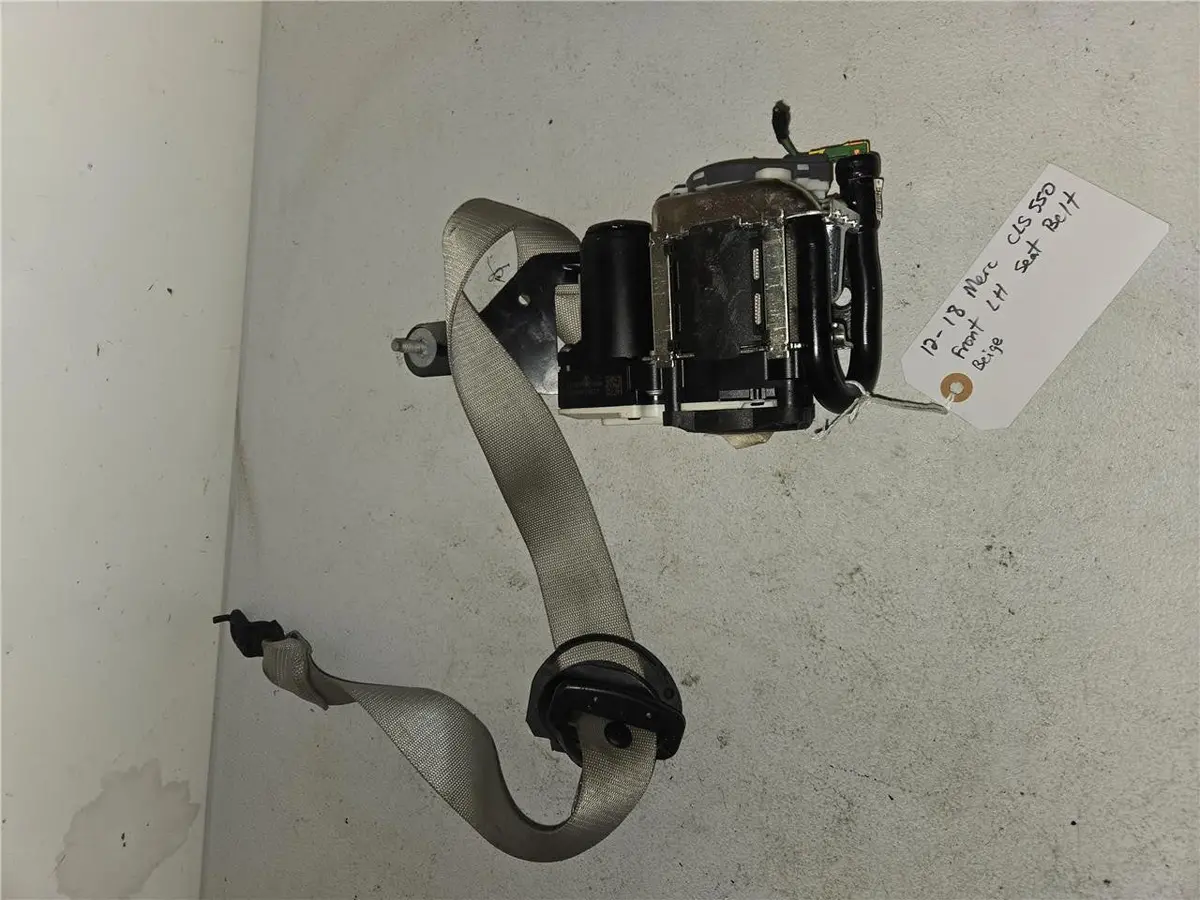 2012 - 2018 Mercedes-Benz Cls 550 Front Lh Seat Belt Beige A2188602685 Oem 1