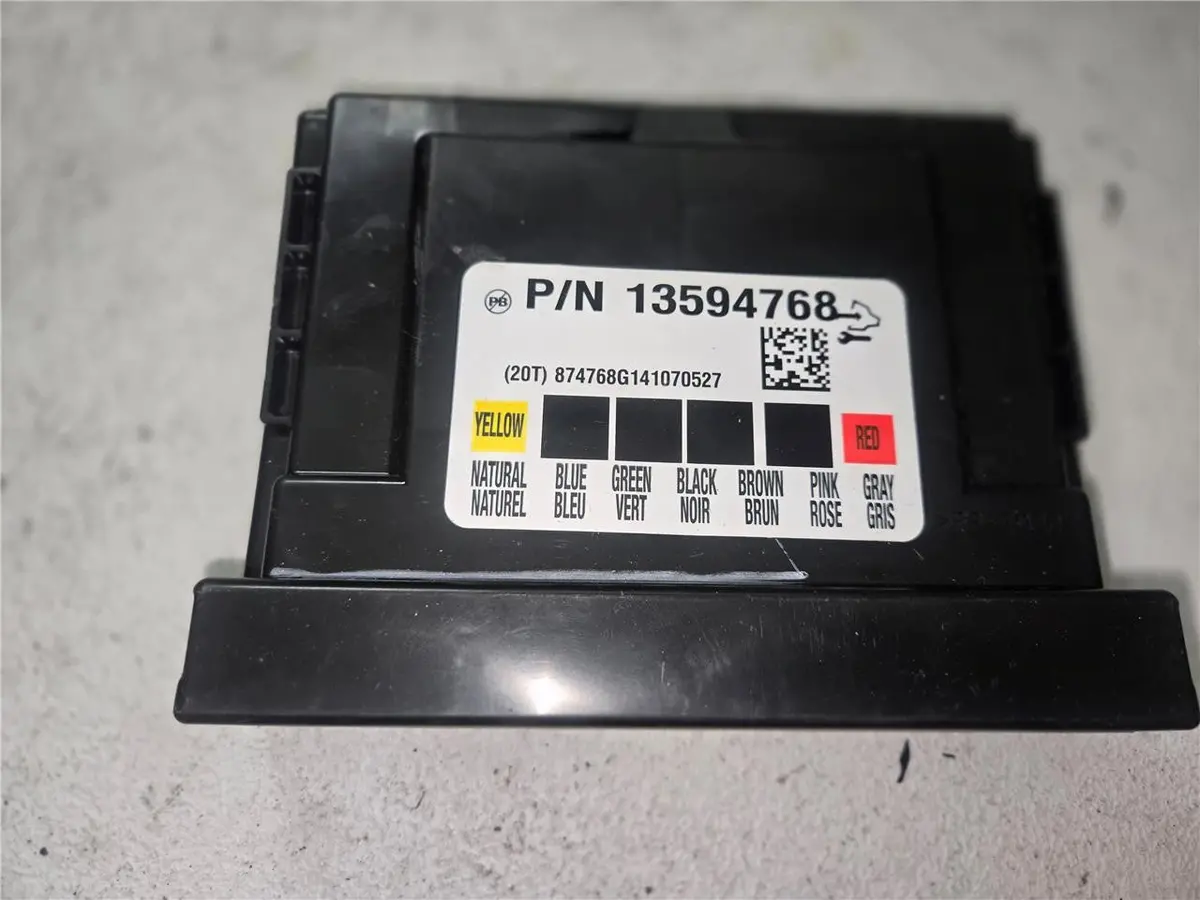 2014 Gmc Sierra 1500 Bcm Body Control Module P/N# 13594768 Oem 1
