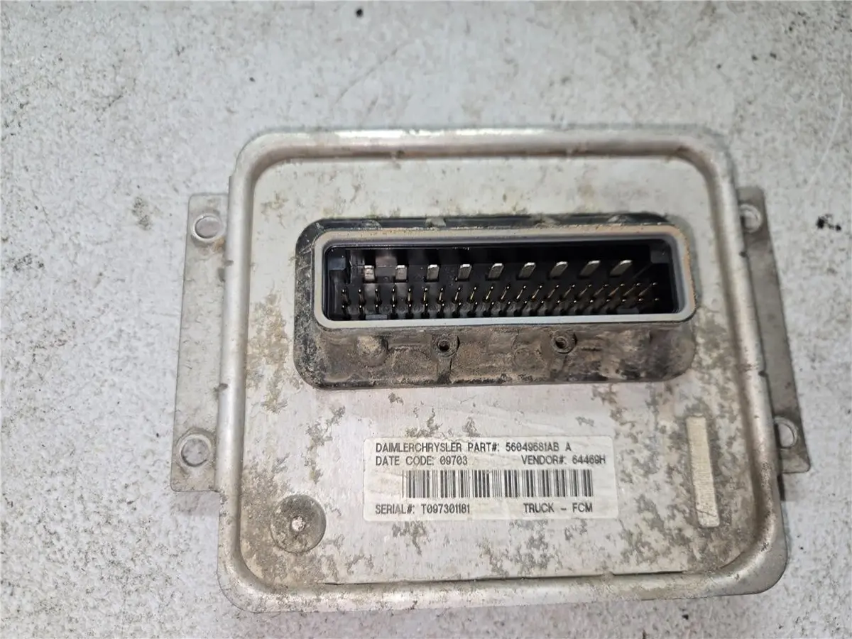 02-05 Dodge Ram Fcm Bcm Front Body Control Multifunction Module 56049681Ab A Oem 1