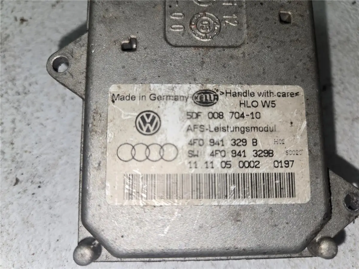 2005 - 11 Audi A6/A8 S6 Regulator Computer Module Control Unit 4F0 941 329 B Oem 1