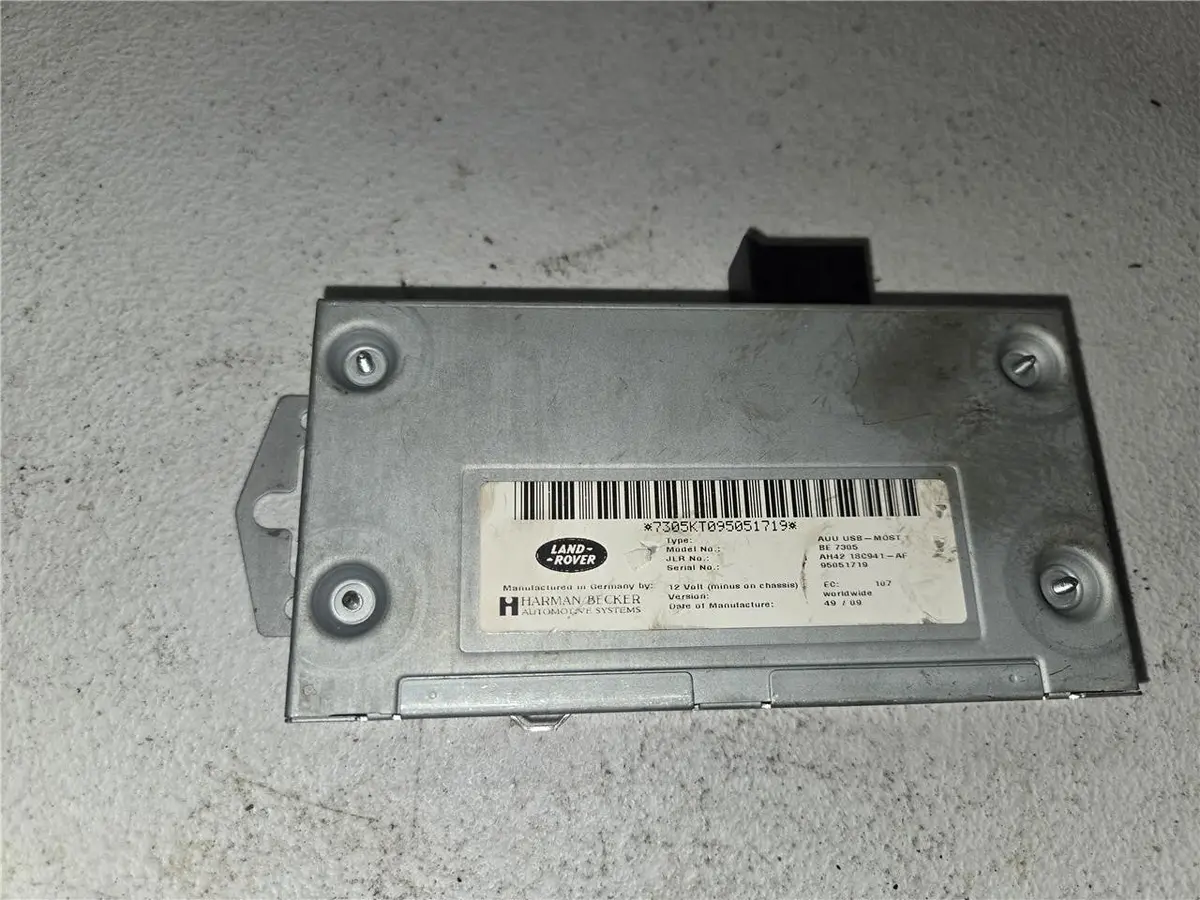 2010 - 2014 Range Rover Sport Usb Interface Control Module Ah42-18C941-Af Oem 1