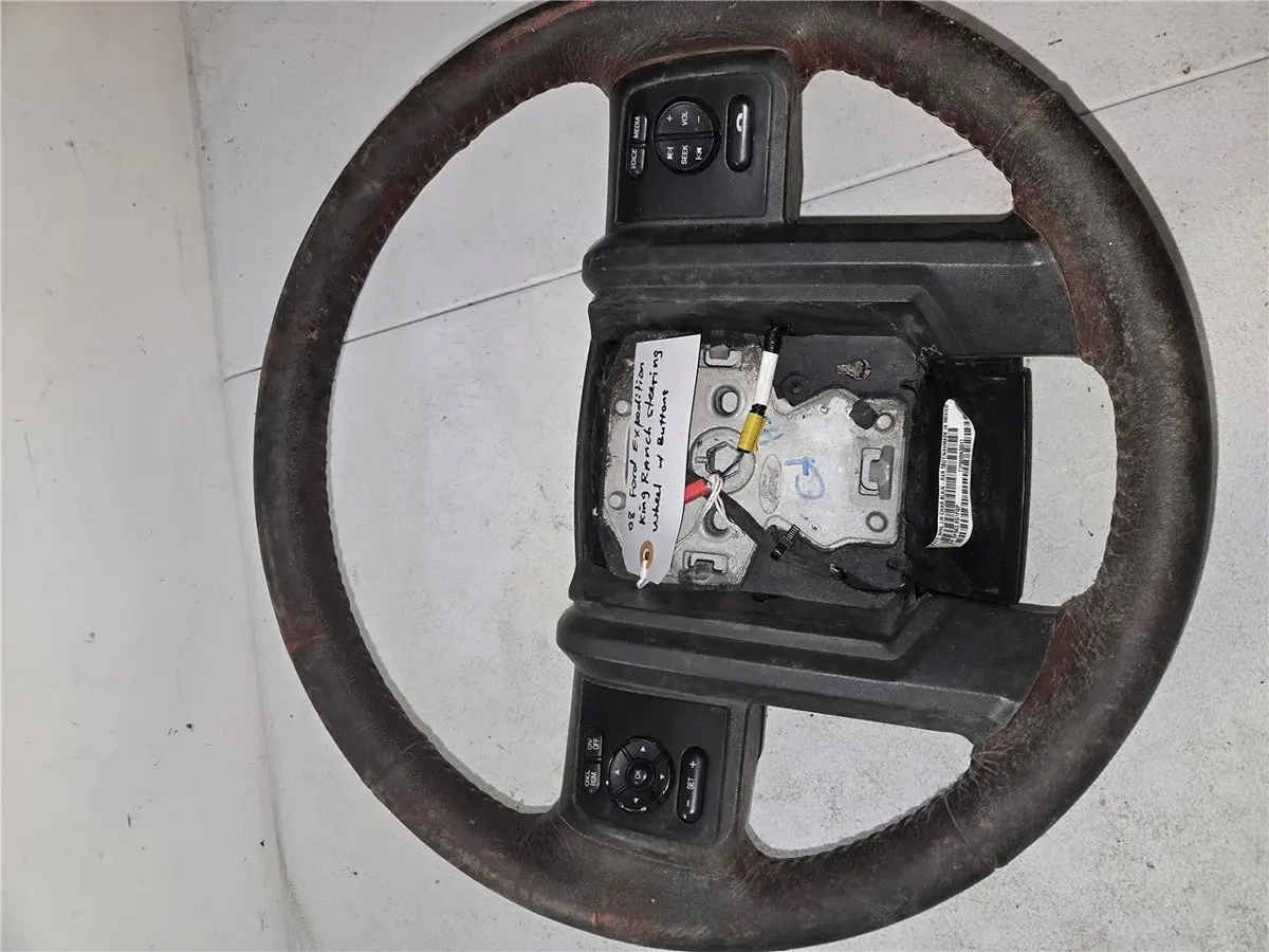 2008 Ford Expedition King Ranch Steering Wheel W/Buttons Bc34 3F563 Eg1fgp Oem 1