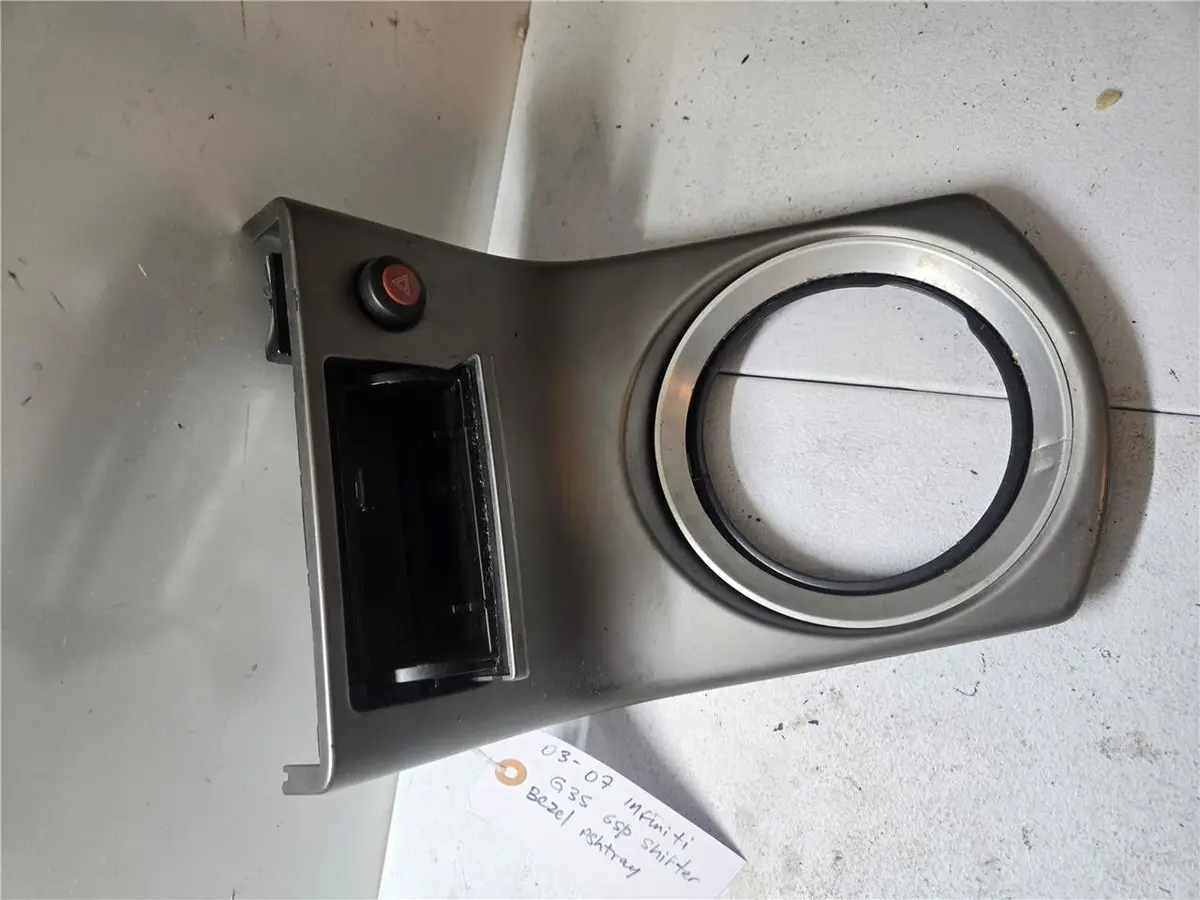 2003 - 2007 Infiniti G35 6Sp Manual Shifter Bezel 96935 Oem 1