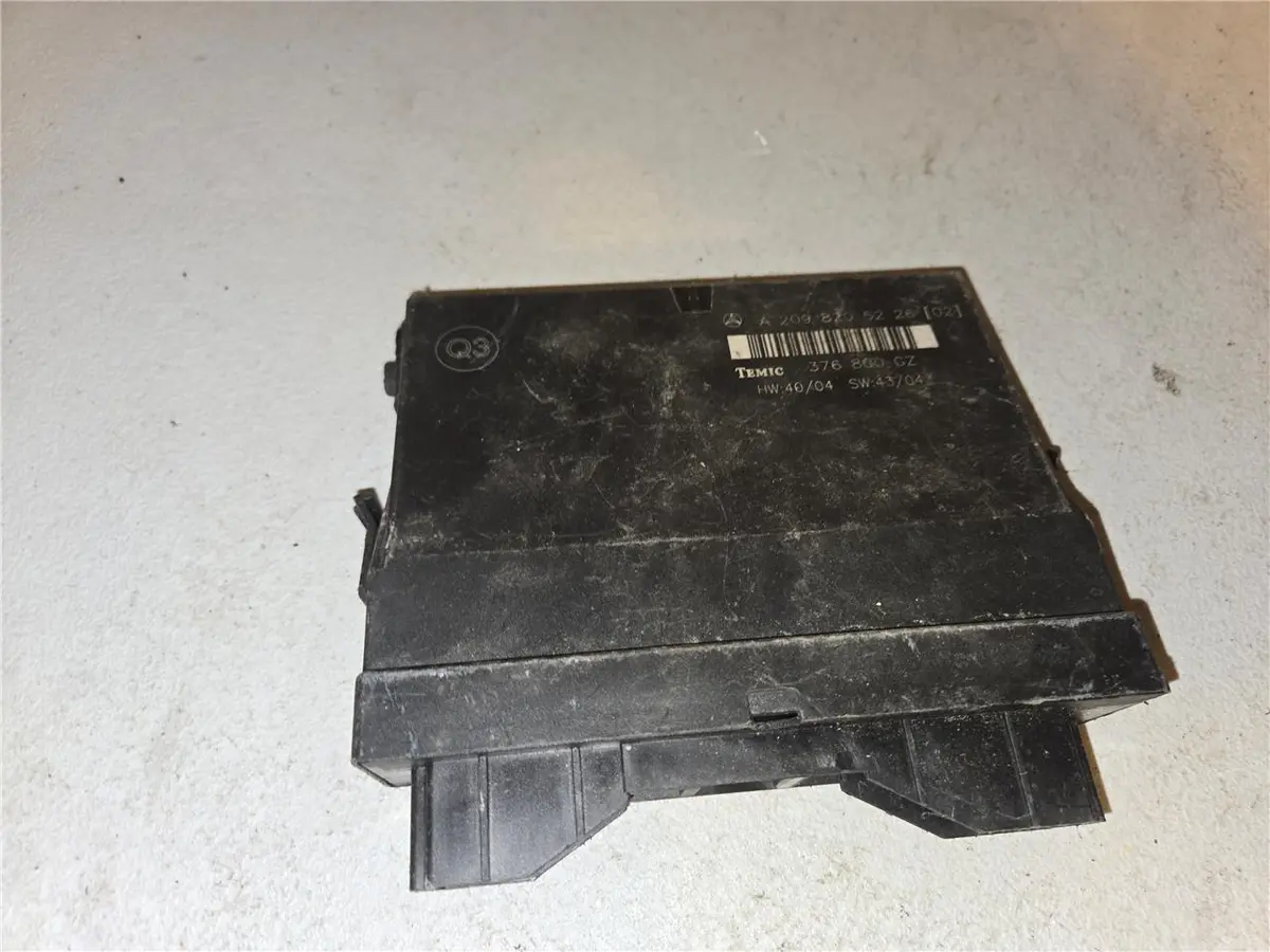 03-09 Benz W209 Clk350 Clk500 Clk55 Rear Temic Control Module A209 820 52 26 Oem 1