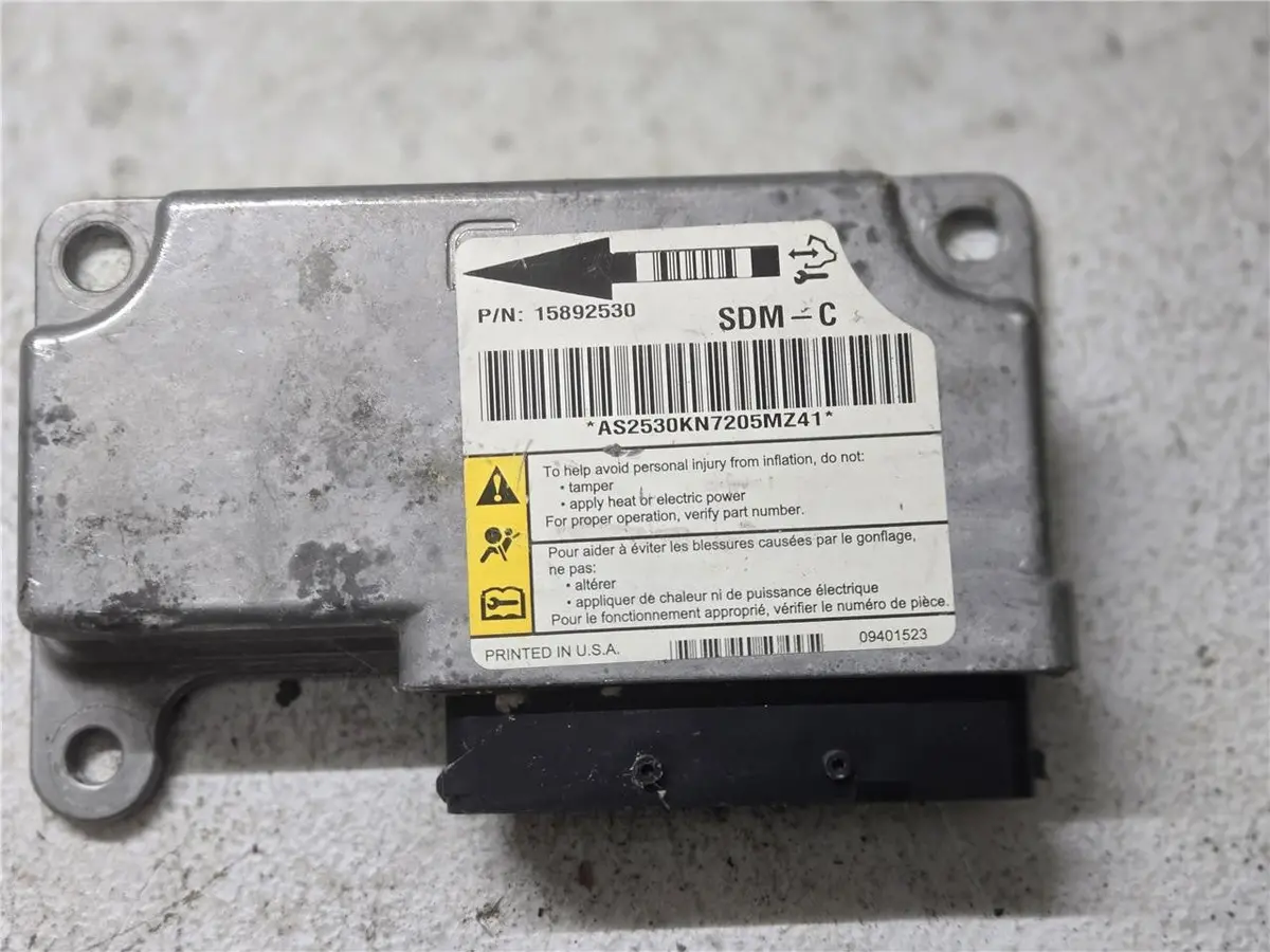 2007-2008 Gmc Yukon Sierra Tahoe Srs Crash Restrain Control Module 15892530 Oem 1