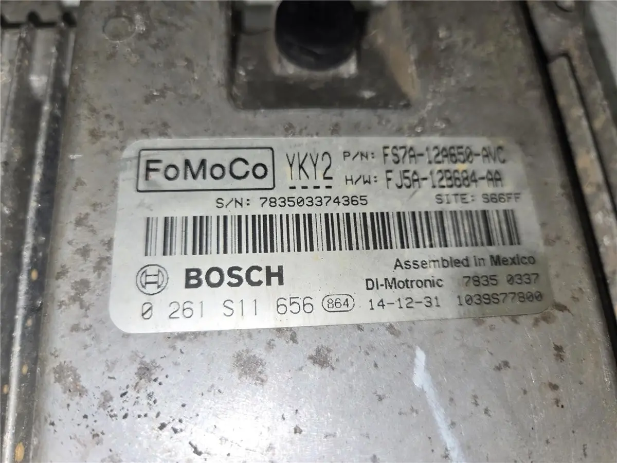 2015 Ford Fusion Engine Control Module Unit Ecm Fs7a-12A650-Avc Oem 1