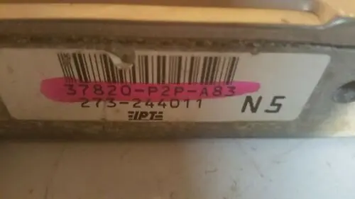 96 97 98 Honda Civic Oem Engine Control Module Unit Ecm Ecu Pcm 37820-P2p-A83 1