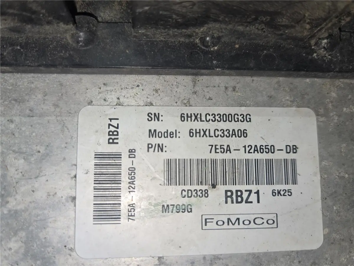 2007 Ford Fusion Milan Engine Computer Control Ecu Ecm Pcm 7E5a-12A650-Db Oem 2