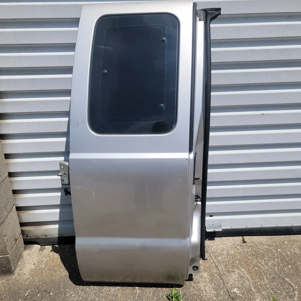 11 - 17 Ford F250 F350 Extended Cab Right Silver Side Rear Door Panel Glass Oem 1