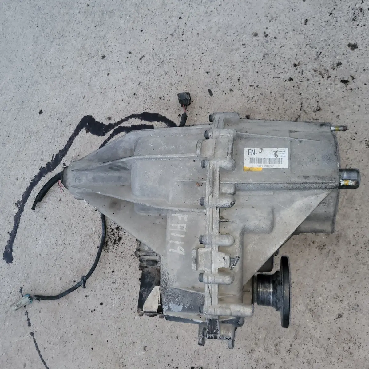 06 - 08 Hummer H3 Transfer Case Awd 4X4 Assembly 24236863 Fn W/ Motor Oem 139K 1