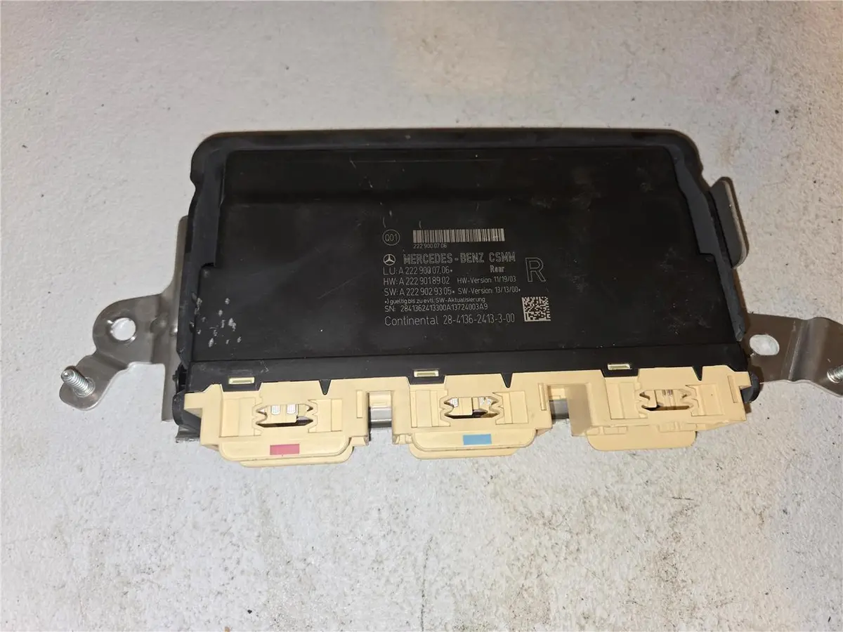 2014 - 2017 Mercedes W222 S600 S550 S63 Seat Control Module A 222 901 89 02 Oem 1