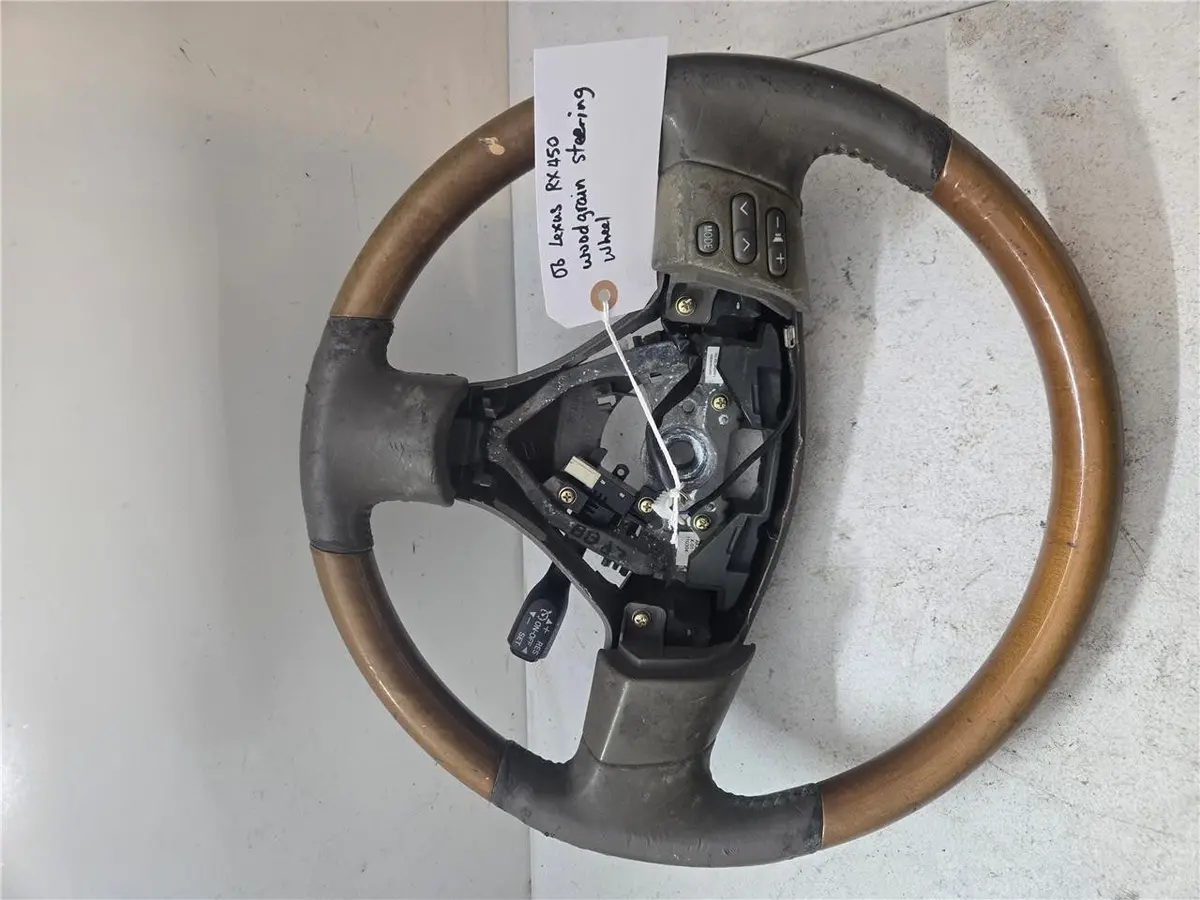 2006 Lexus Rx450 Woodgrain Starring Wheel 45100-0E171-C0 Oem 1