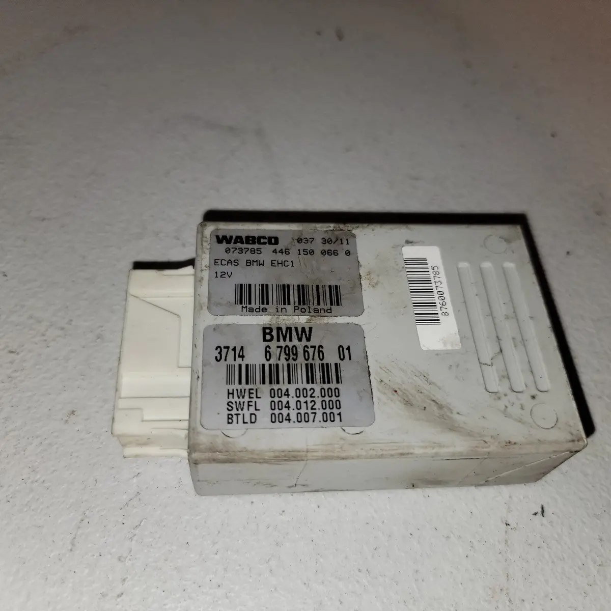 09-15 Bmw 7 F01 F02 Gt F07 Air Suspension Control Module Ecu Unit Module 6799676 1