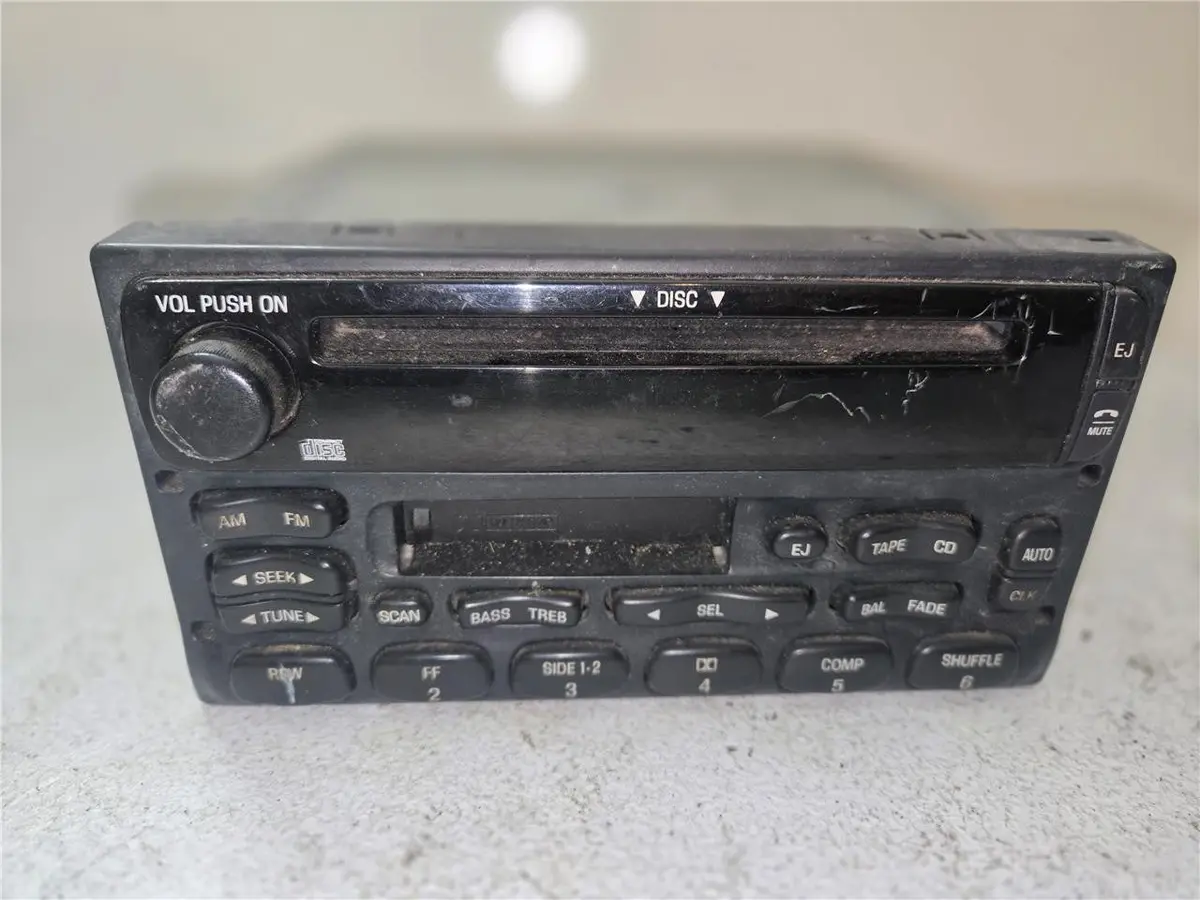 2001 - 2003 Ford F-150 Am Fm Cd Player Radio Receiver Yu3f-18C868-Aa Oem 1