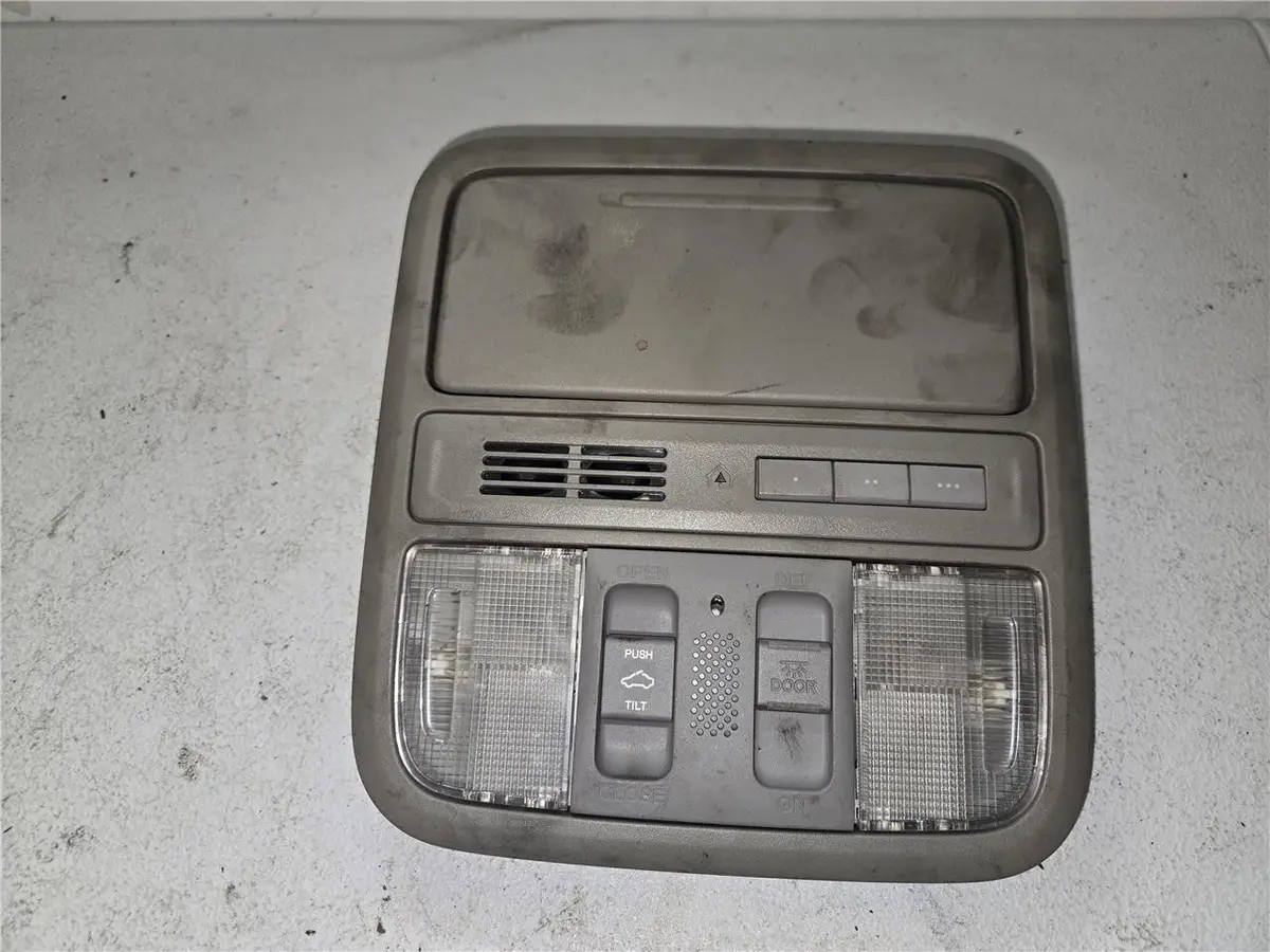 2021 Honda Pilot Odyssey Overhead Roof Console Gray Part# 1925379 Oem 1
