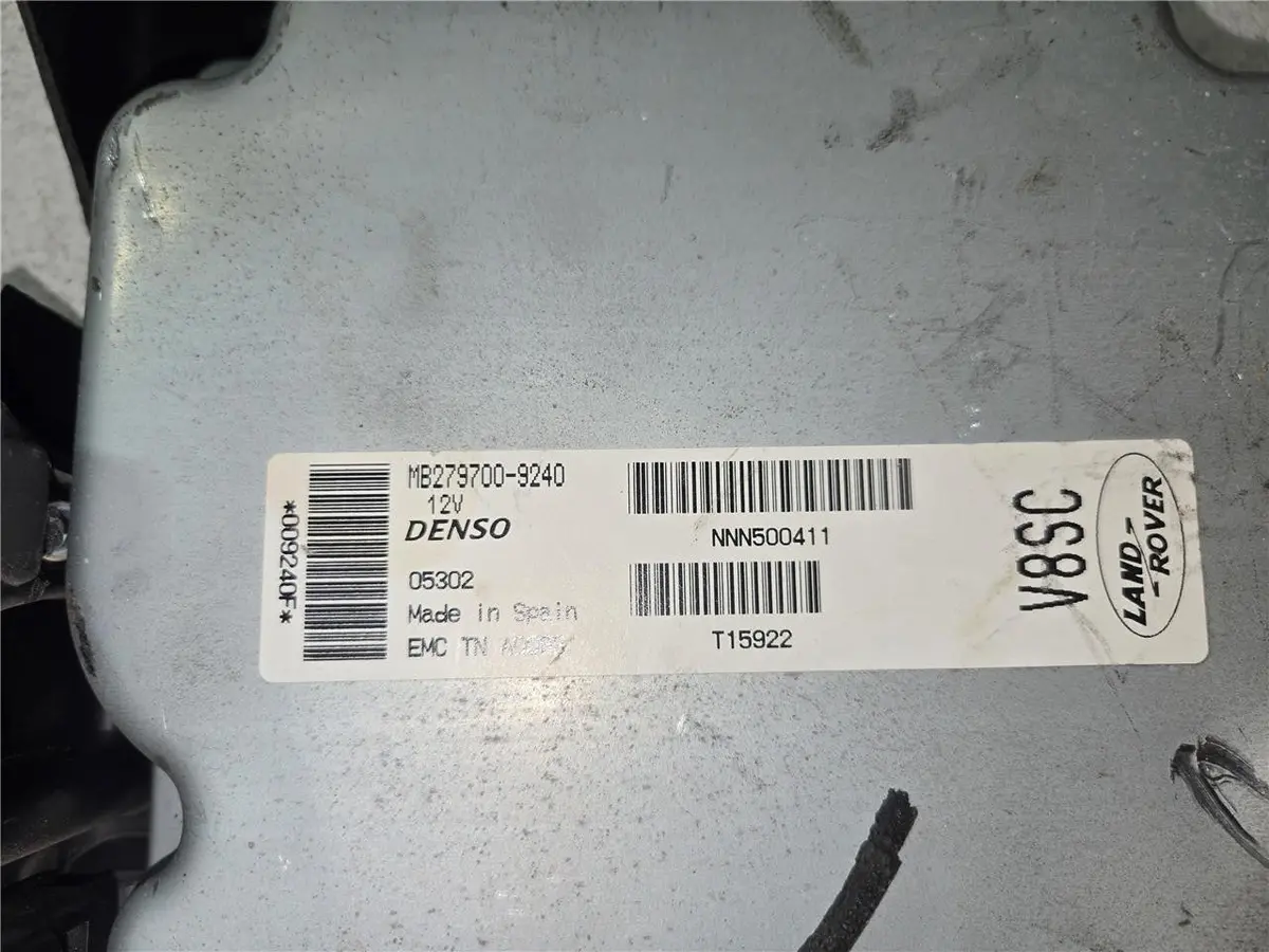 2006-2009 Land Range Rover Engine Computer Control Module Mb2779700-9240 Oem 1