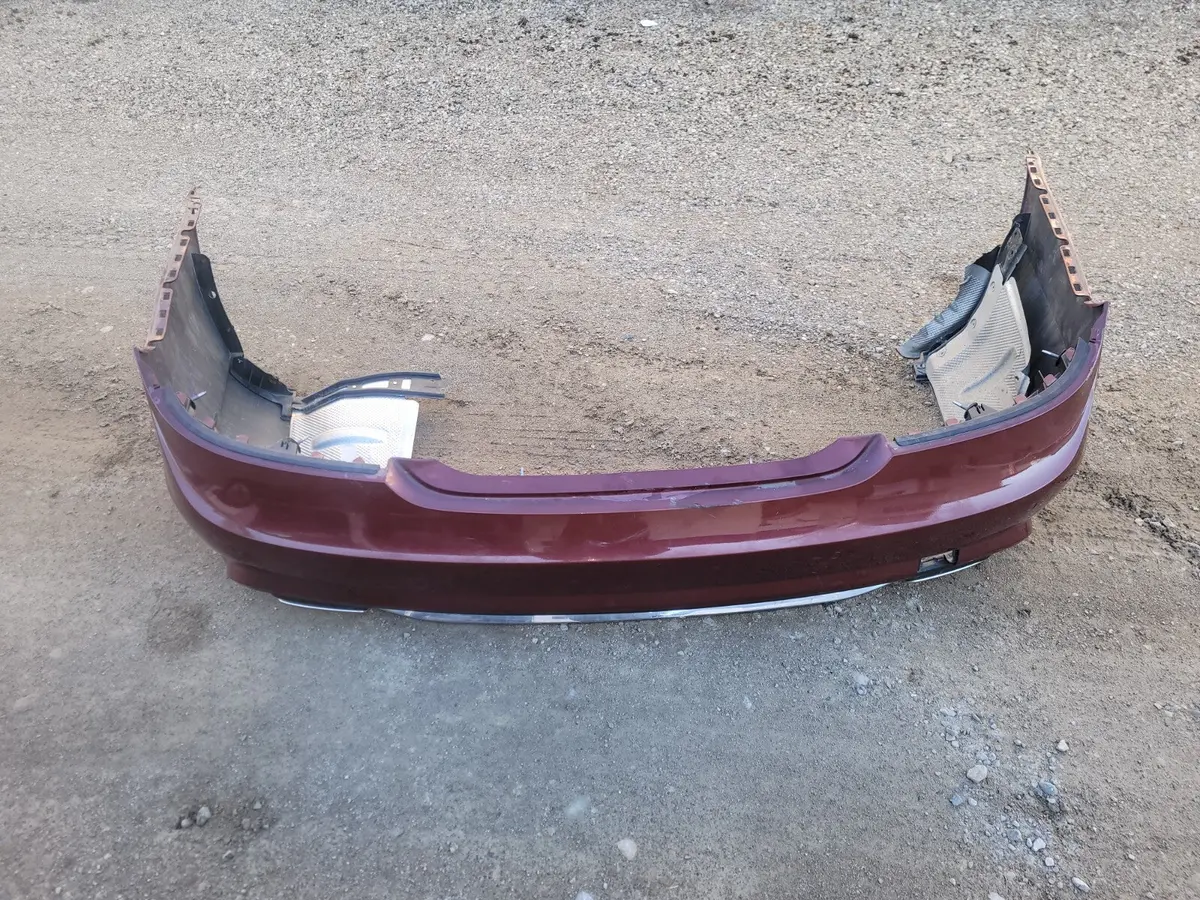 2012 2013 14 Mercedes-Benz Cls550 W218 Rear Bumper W/ Exhaust Tips & Sensor Oem 1