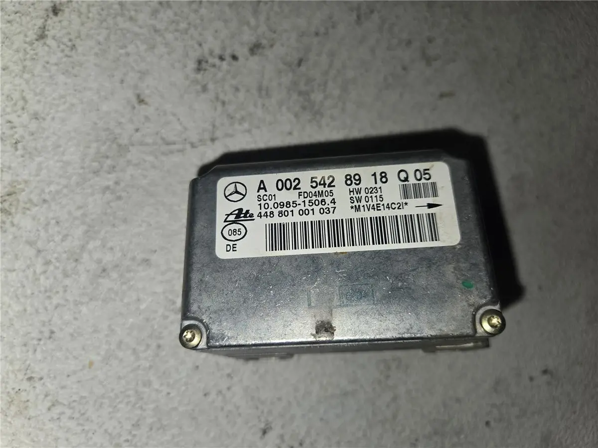 2006 Chrysler Crossfire Yaw Rate Sensor A 002 542 89 18 Q05 Oem 1