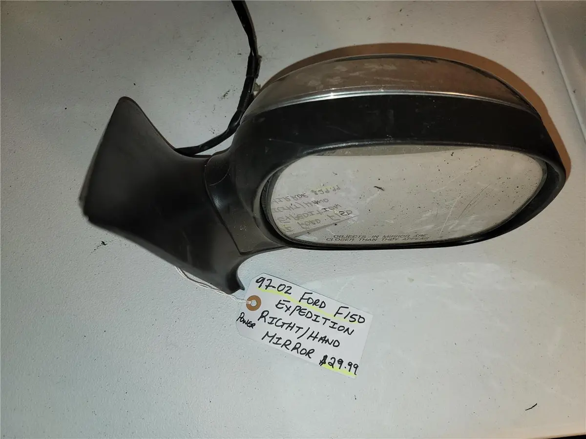 1997 - 2002 Ford F-150 Expedition Right Power Mirror F85z 17682 Gaa Oem 2