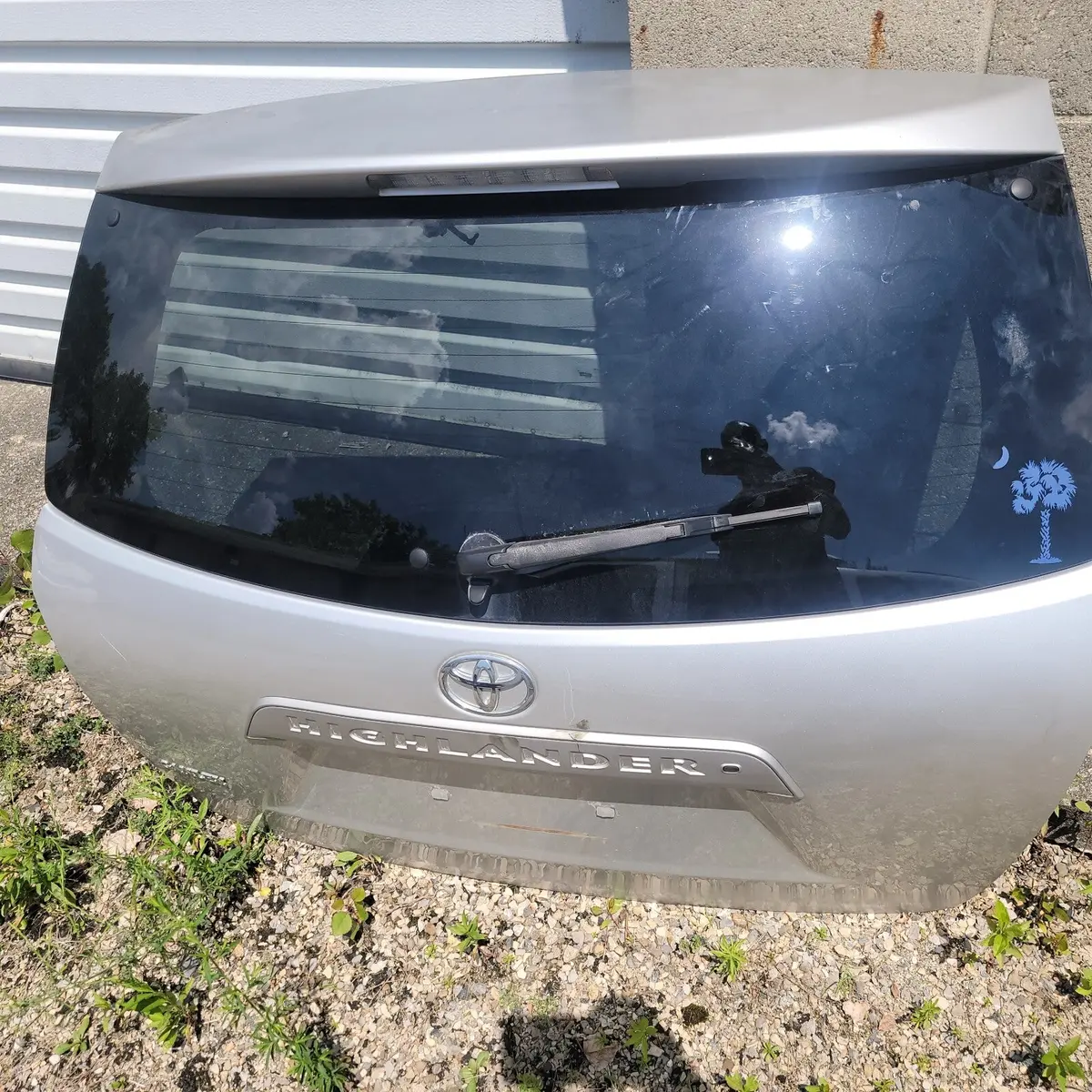 08 09 10 Toyota Highlander Rear Hatch Door Tailgate Lift Gate Trunk Lid Oem 1