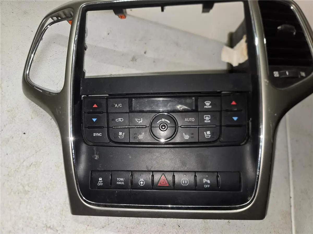 2011 - 2013 Jeep Grand Cherokee Ac Ctrl Panel W/Heat & Cool Seats 55111924Ah Oem 1
