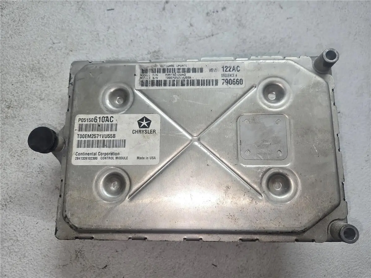 2012 Dodge Charger Engine Control Computer Ecu Module P05156126ac Oem 1