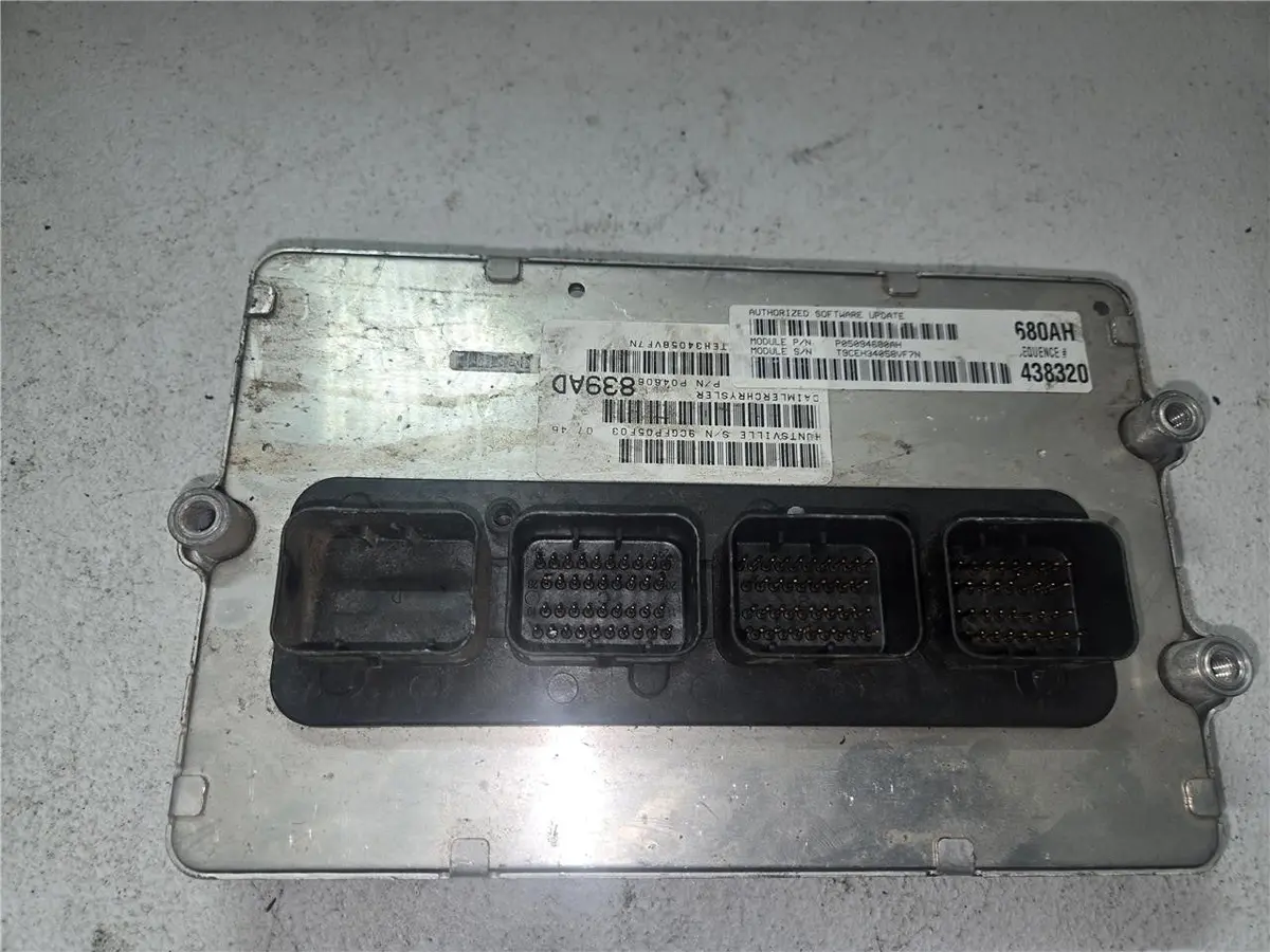 2006 Charger 5.7L Engine Computer Control Ecm Pcm Ecu P05094680ah Oem 1