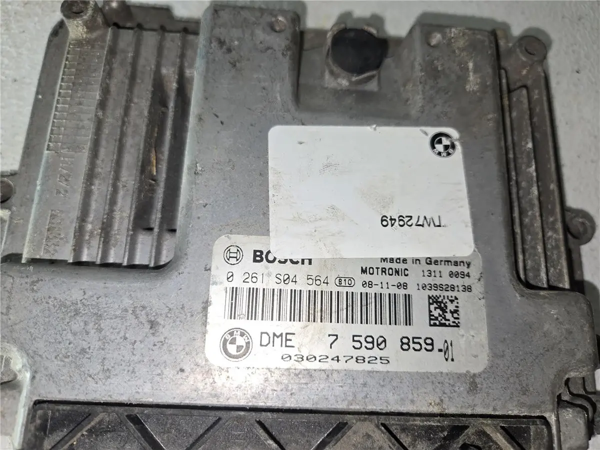 2008 - 2010 Mini Cooper R56 1.6L Ecu Ecm Engine Control Module 7 590 859-01 Oem 2