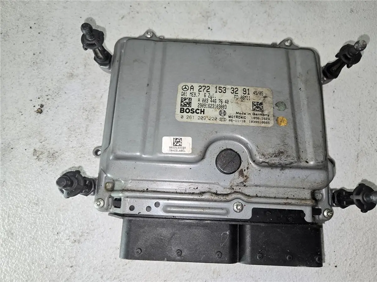 2006 - 2009 Mercedes-Benz W211 Engine Control Module A 272 153 32 91 Oem 1
