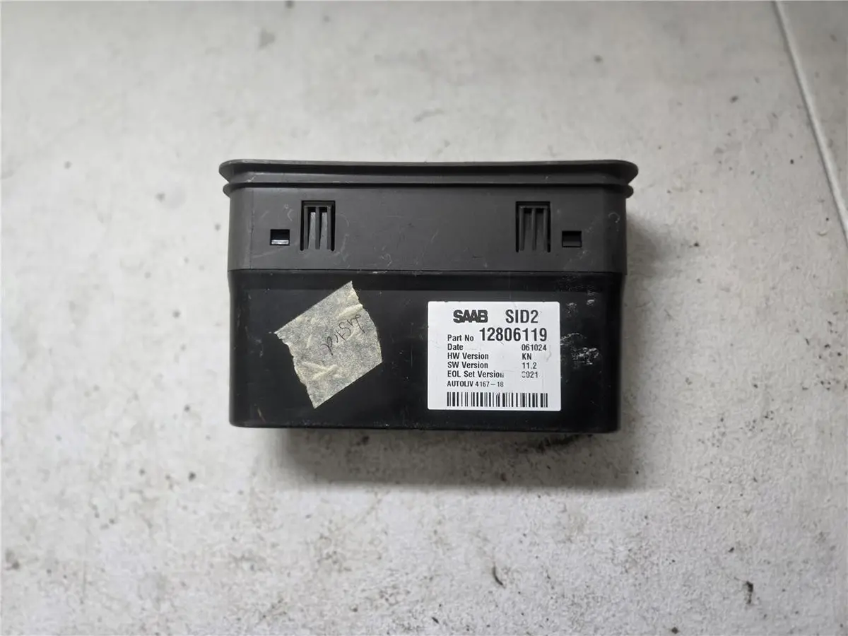 1999 - 2003 Saab 9-3 Information Screen Display Switch 12806119 Oem 1