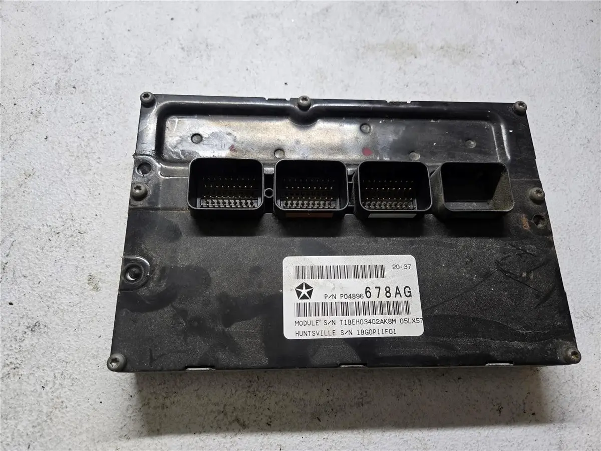 05 Chrysler 300 Dodge Charger 5.7L Ecu Pcm Engine Control Module P04896678ag Oem 1
