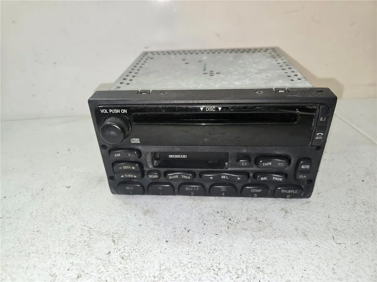 1998 - 03 Ford F150 Ranger Explorer Excursion E-Van Radio Cd Xs8f-18C868-Ab Oem 1