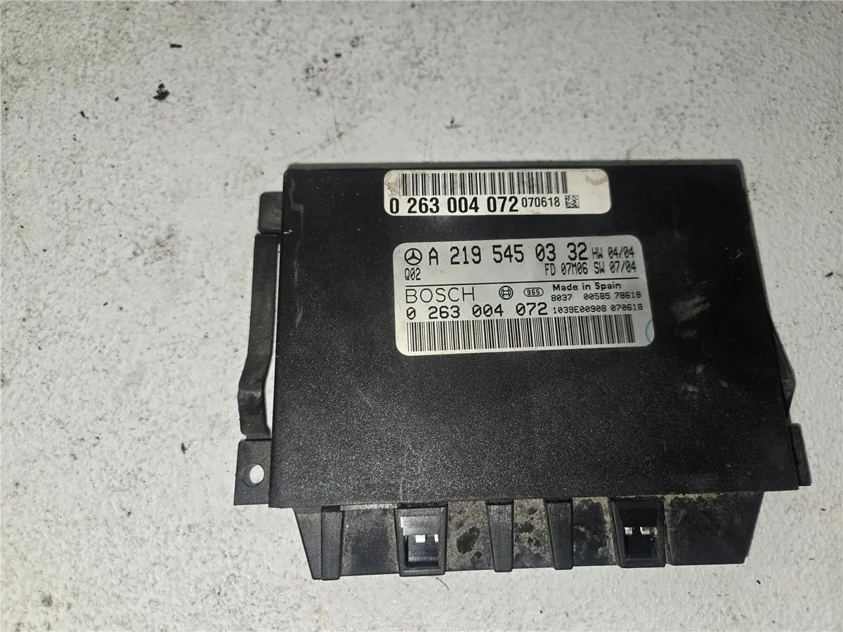 06-08 Mercedes W219 Cls500 Cls550 Parktronic Control Module A 219 545 03 32 Oem 1