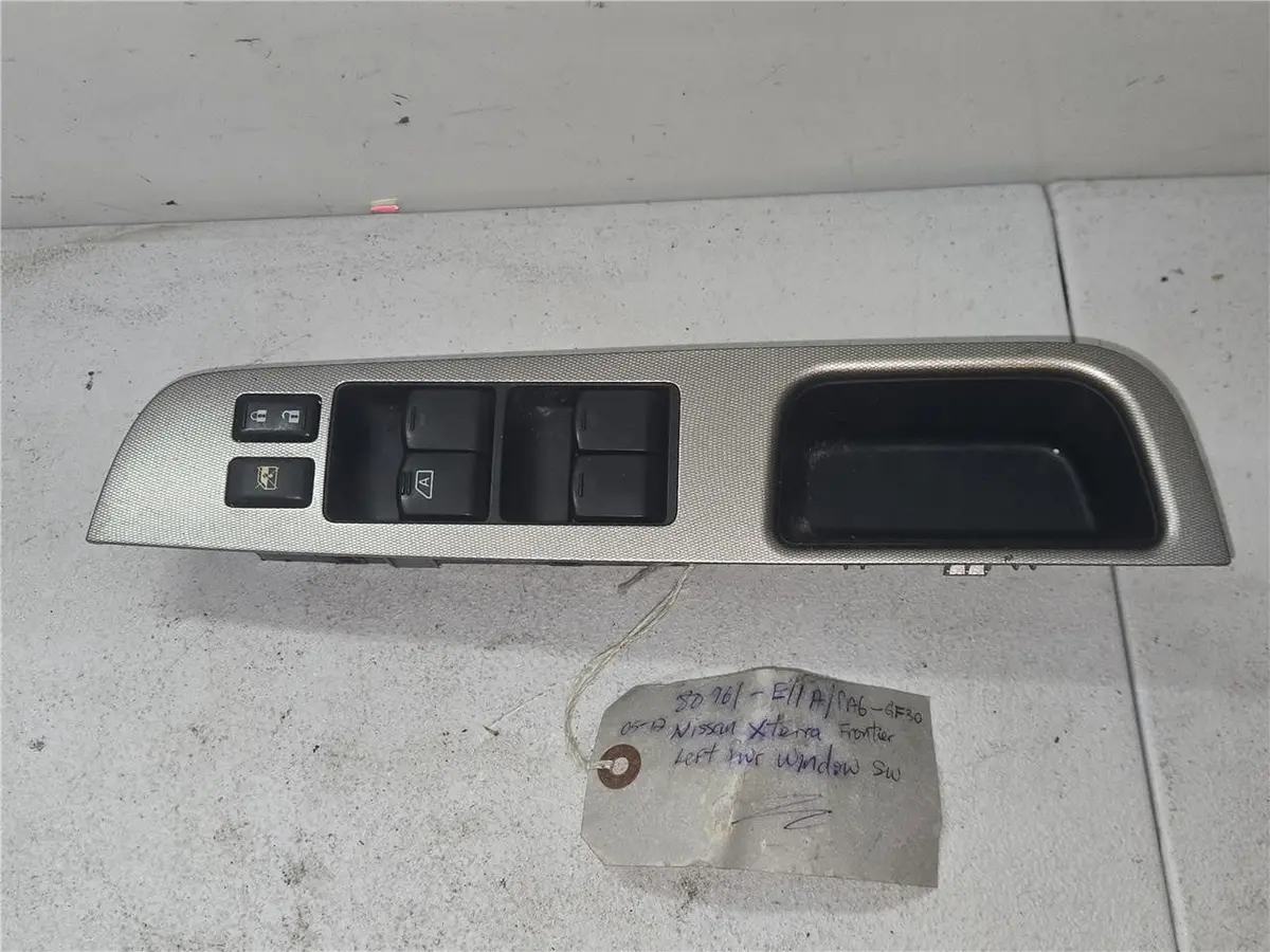 2005 - 2012 Nissan Xterra Frontier Left Power Window Switch 25401Ea003 Oem 1