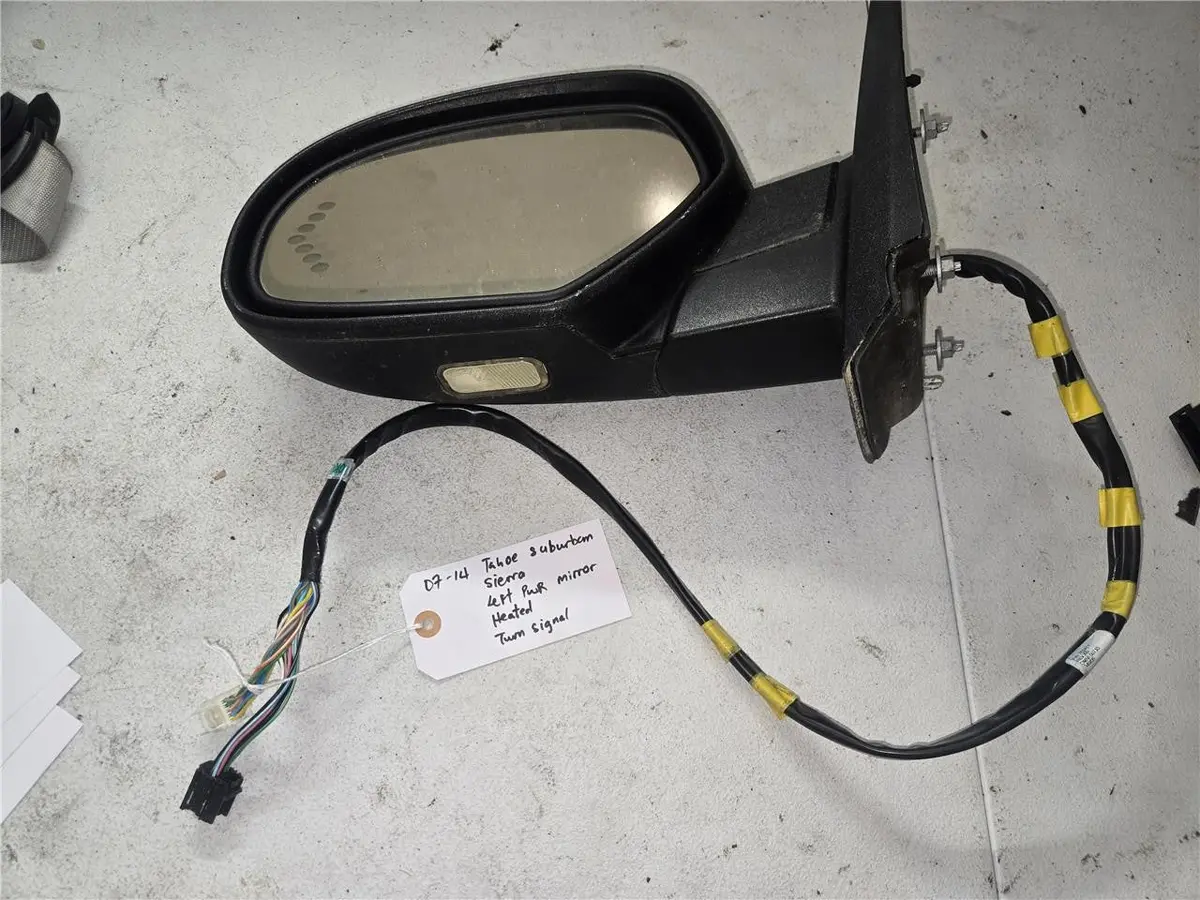 2007 - 2014 Tahoe Suburban Sierra Left Door Power Mirror 15882676 Dl3 Oem 1
