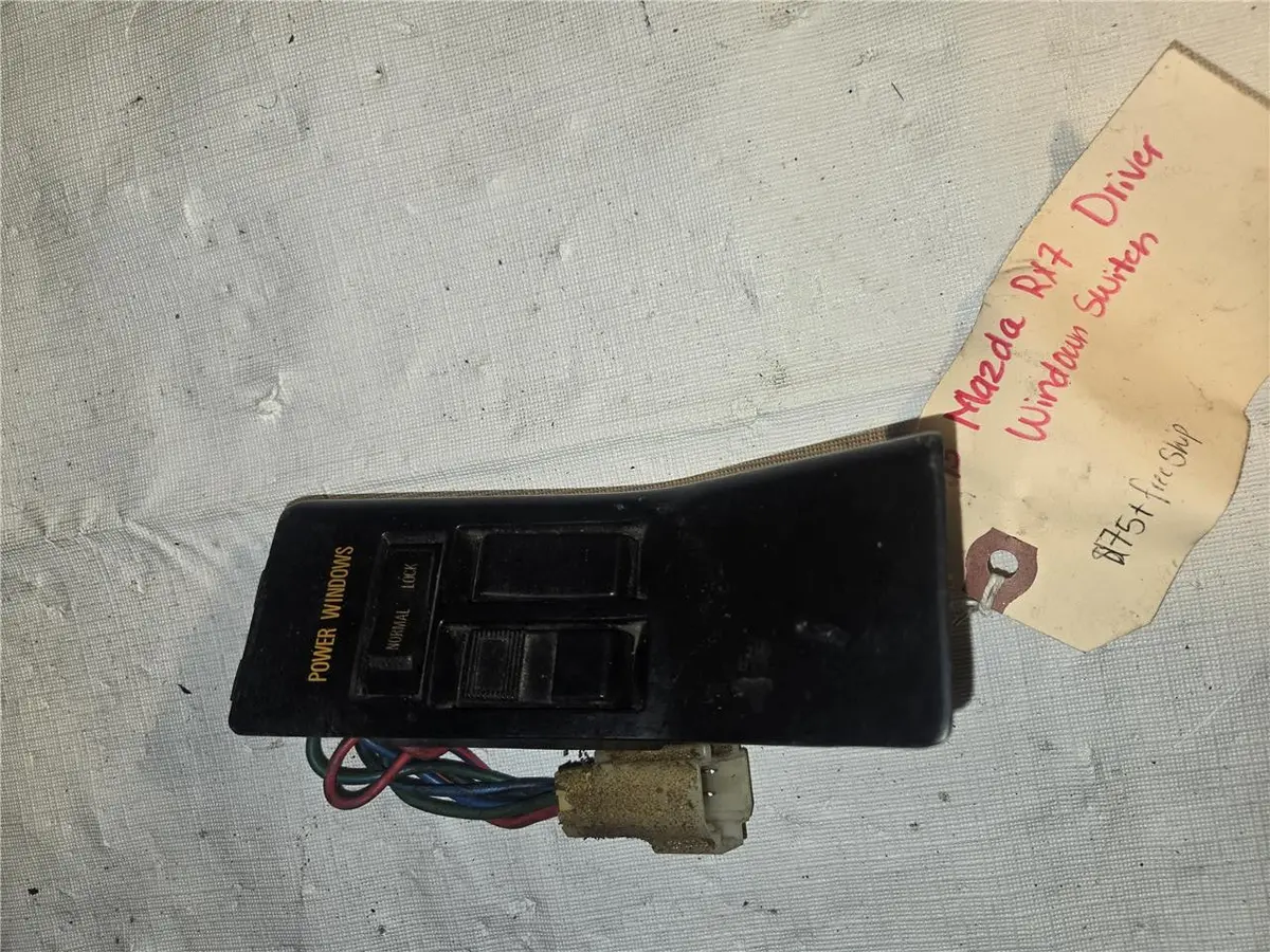 1990 - 1993 Mazda Rx7 Driver Window Switch 184761 Oem 1