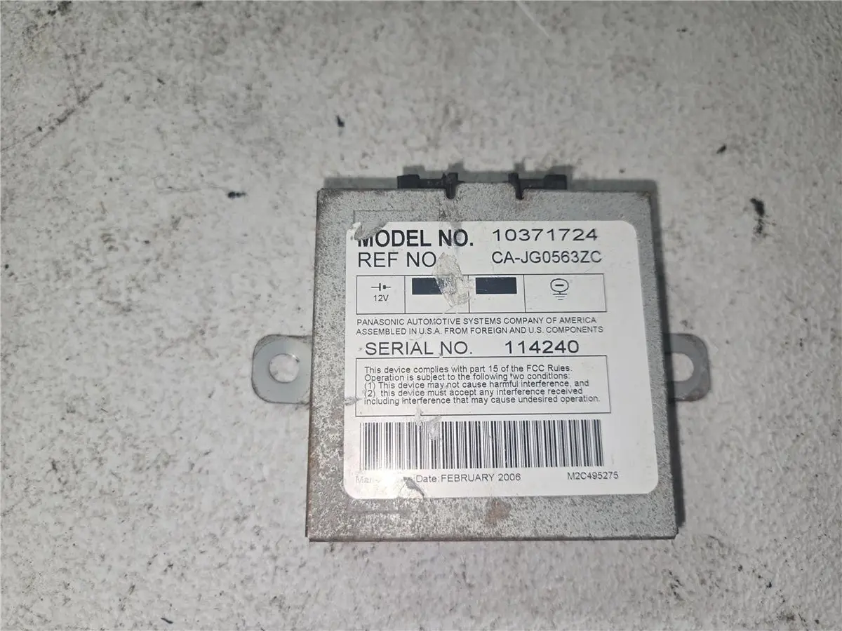 2007-2009 Chevy Cadillac Gmc Driver Assist Rear View Camera Module 10371724 Oem 1