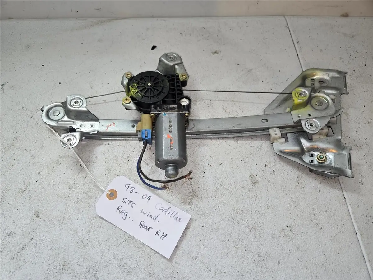 1998 - 2004 Cadillac Sts Right Rear Window Regulator 6 004 Pa1 000 Oem 1