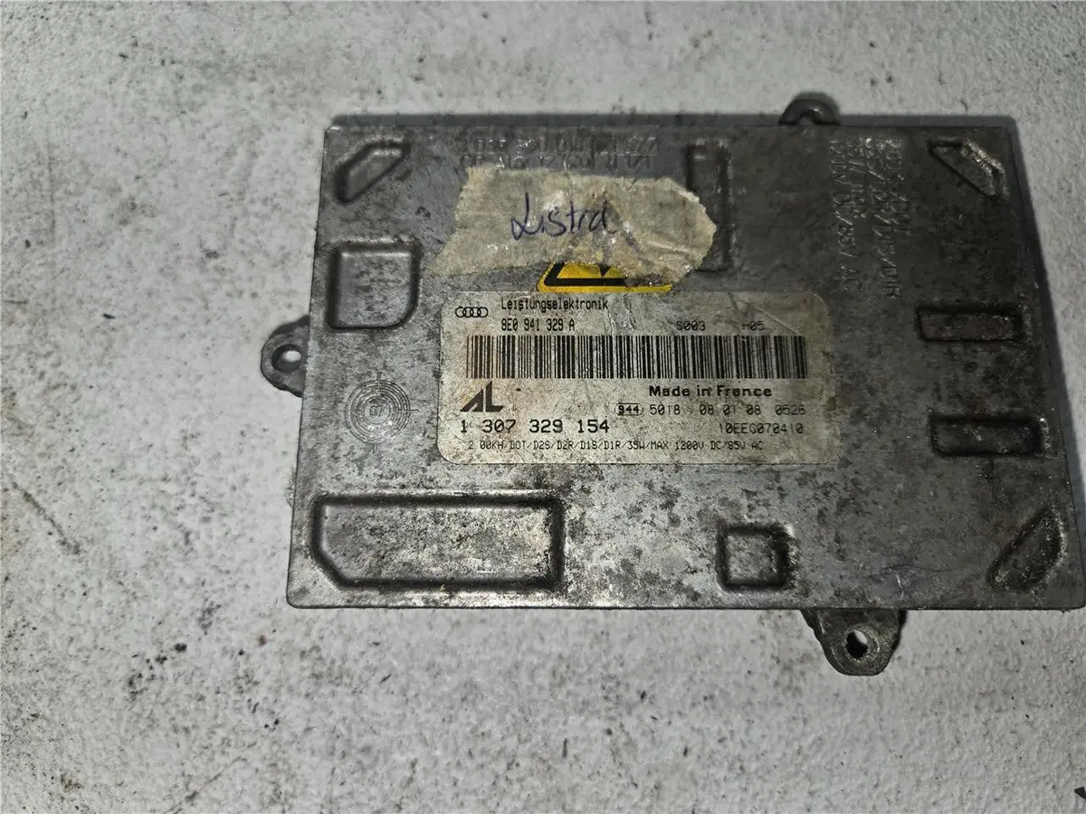 03-08 Audi A3/A4 Cabrio Tt Xenon Hid Headlight Ballast Module 8E0-941-329-A Oem 1