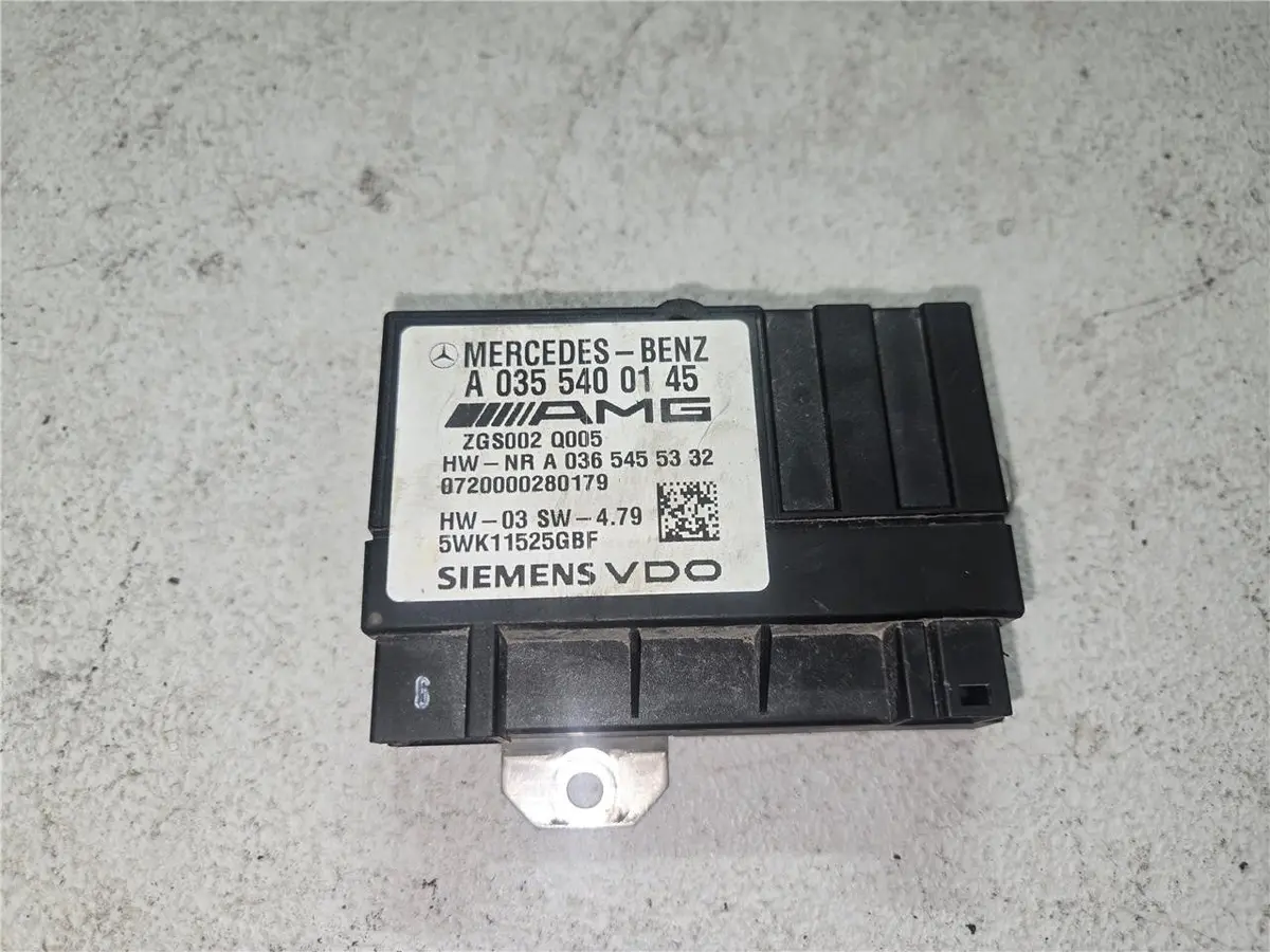 07-09 Mercedes W211 E63 Amg Ml63 Fuel Pump Motor Control Module A0355400145 Oem 1