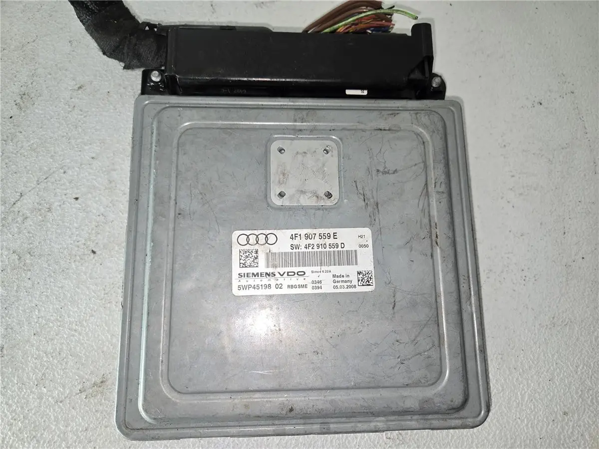 2007 - 2008 Audi A6 3.2L Engine Control Module Ecu Ecm Module 4F1 907 559 E Oem 1